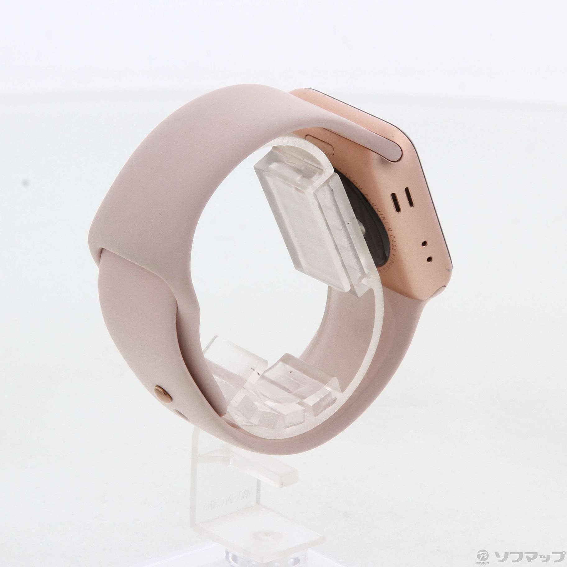 Apple Watch Series 3 GPS 38mm ゴールドアルミニウムケース ピンクサンドスポーツバンド