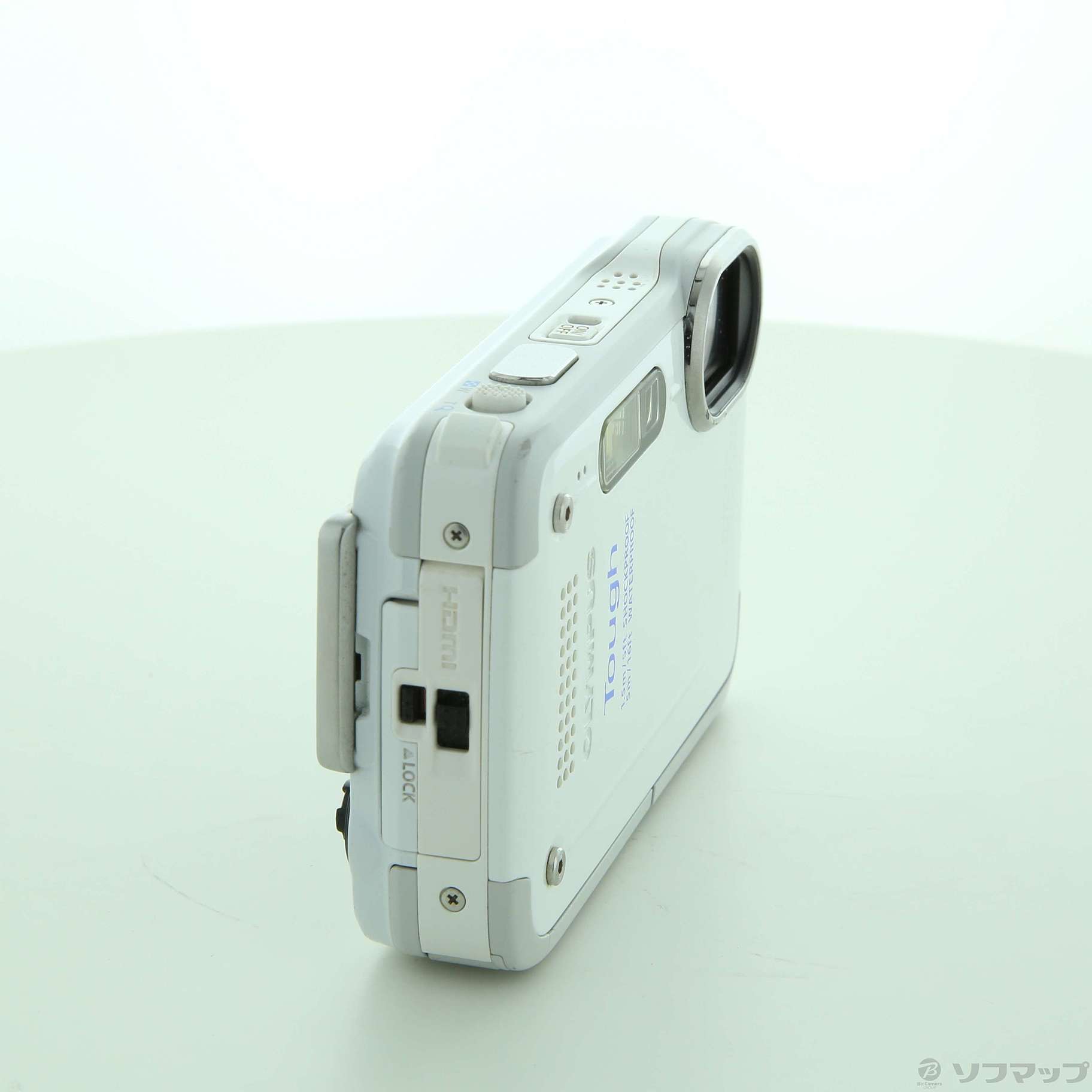 中古】OLYMPUS STYLUS TG-630 Tough WHT (1200万画素／防水／ホワイト