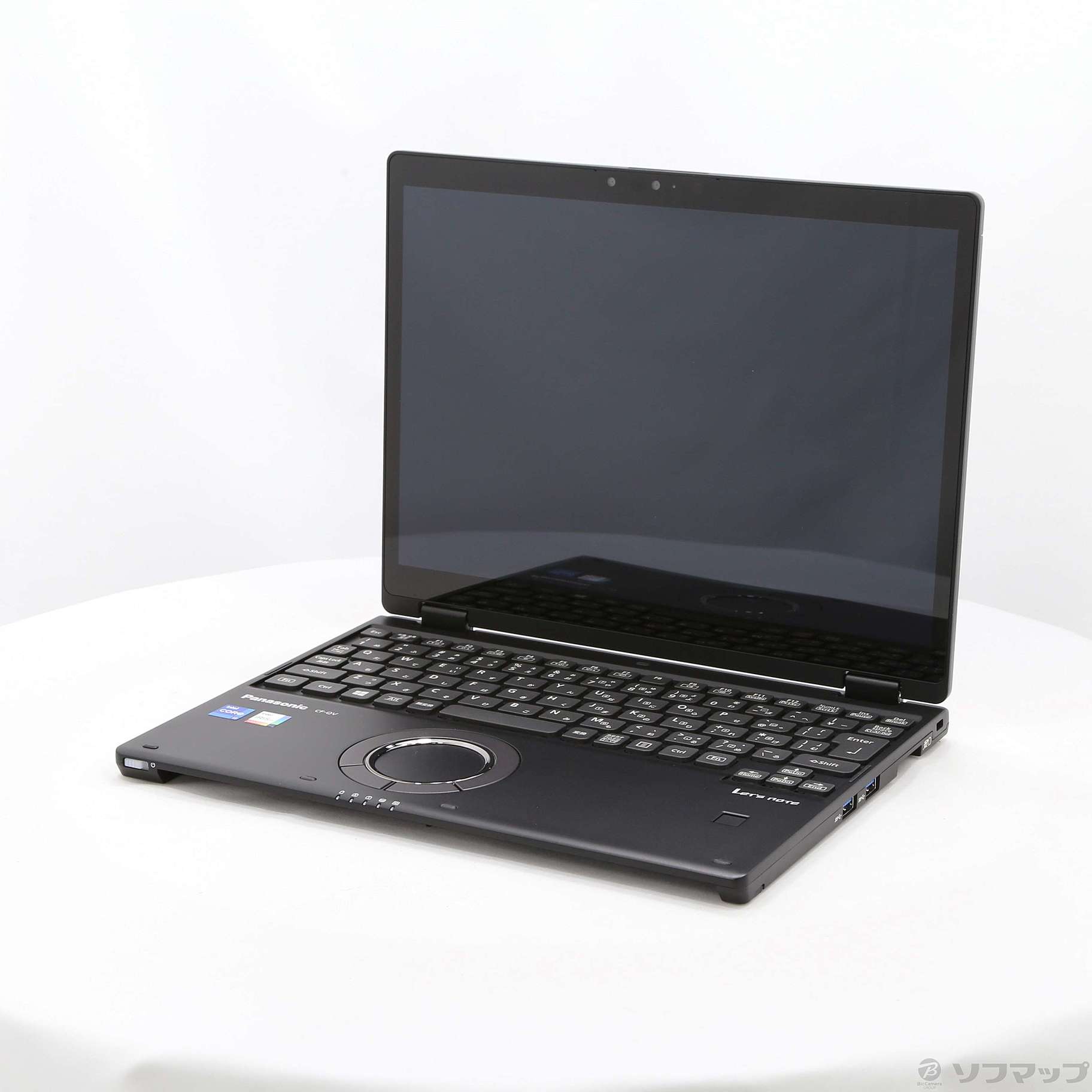 中古】〔展示品〕 Lets note QV1 CF-QV1GFNQR ブラック 〔Windows 10