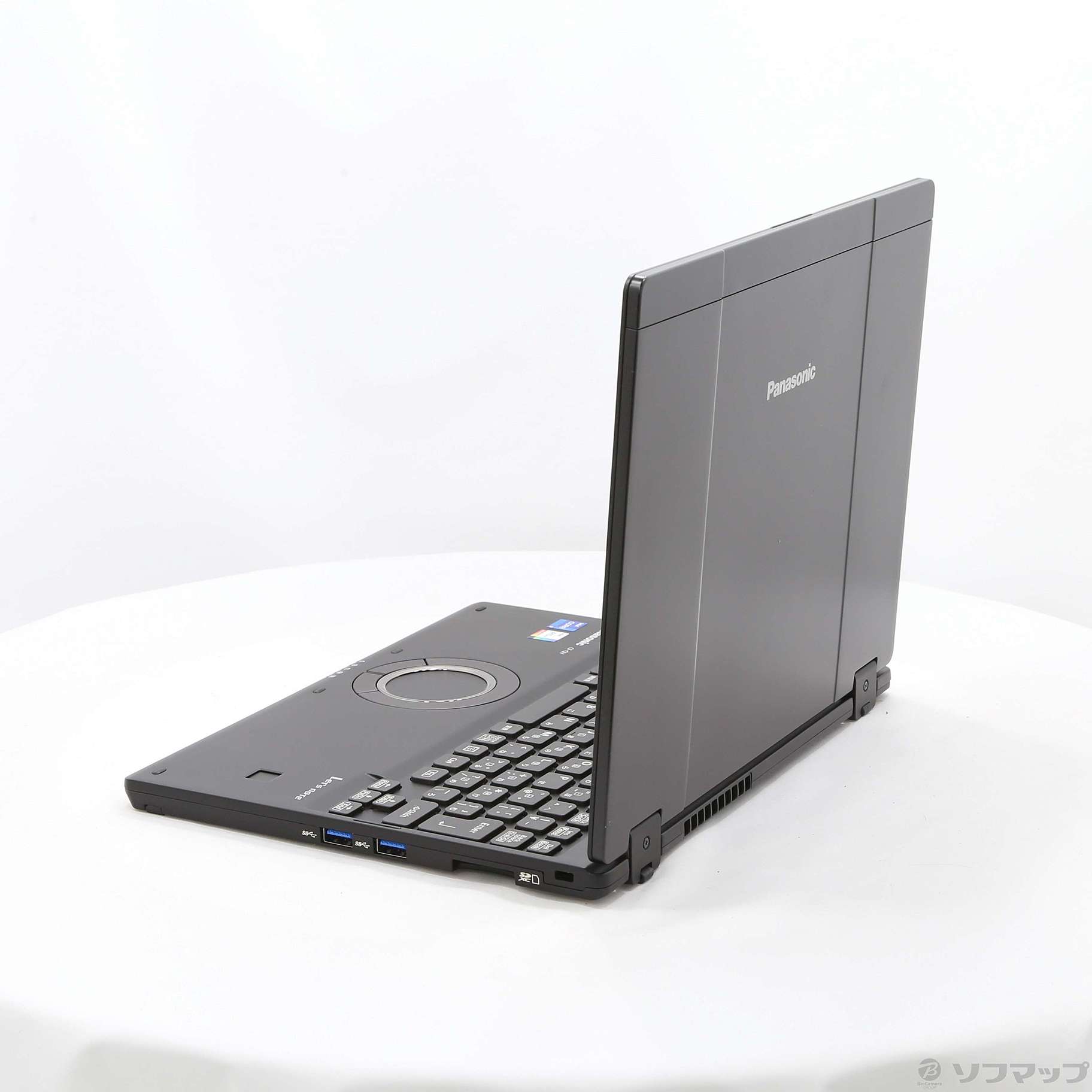 中古】〔展示品〕 Lets note QV1 CF-QV1GFNQR ブラック 〔Windows 10 