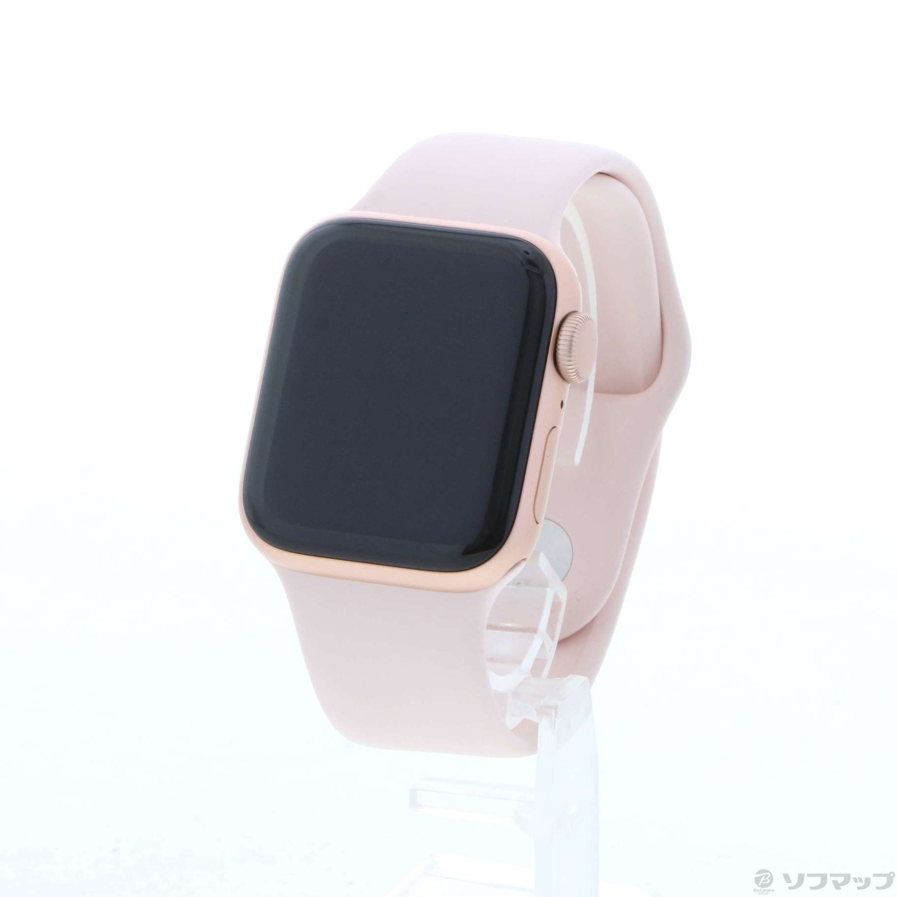 〔展示品〕 Apple Watch SE GPS 40mm ゴールドアルミニウムケース ピンクサンドスポーツバンド