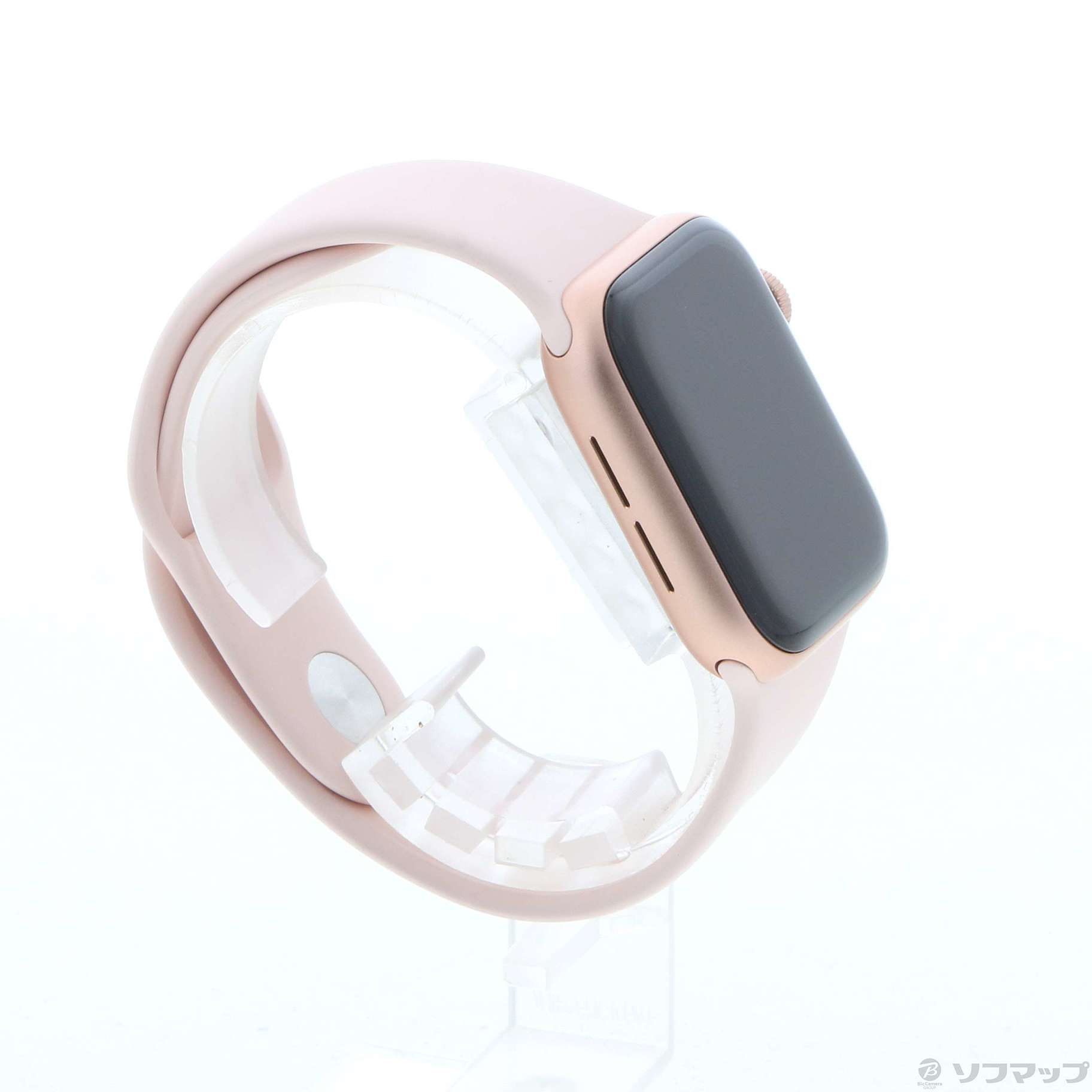 〔展示品〕 Apple Watch SE GPS 40mm ゴールドアルミニウムケース ピンクサンドスポーツバンド