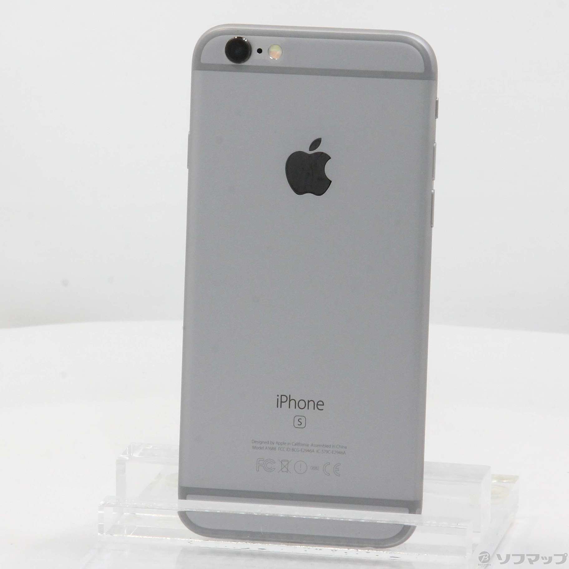 中古】iPhone6s 64GB スペースグレイ MKQN2J／A SoftBank