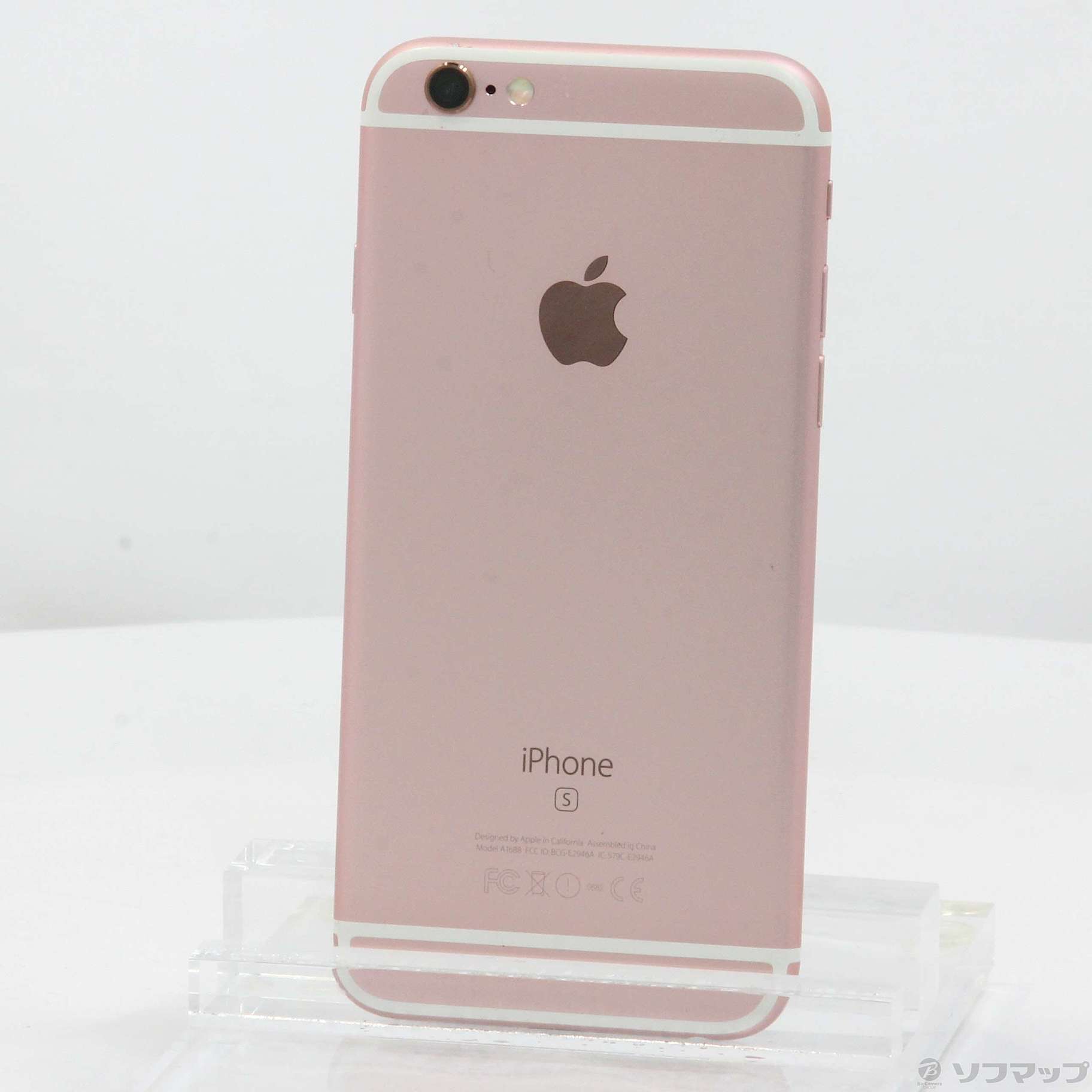 中古 Iphone6s 64gb ローズゴールド Mkqr2j A Simフリー リコレ ソフマップの中古 通販サイト