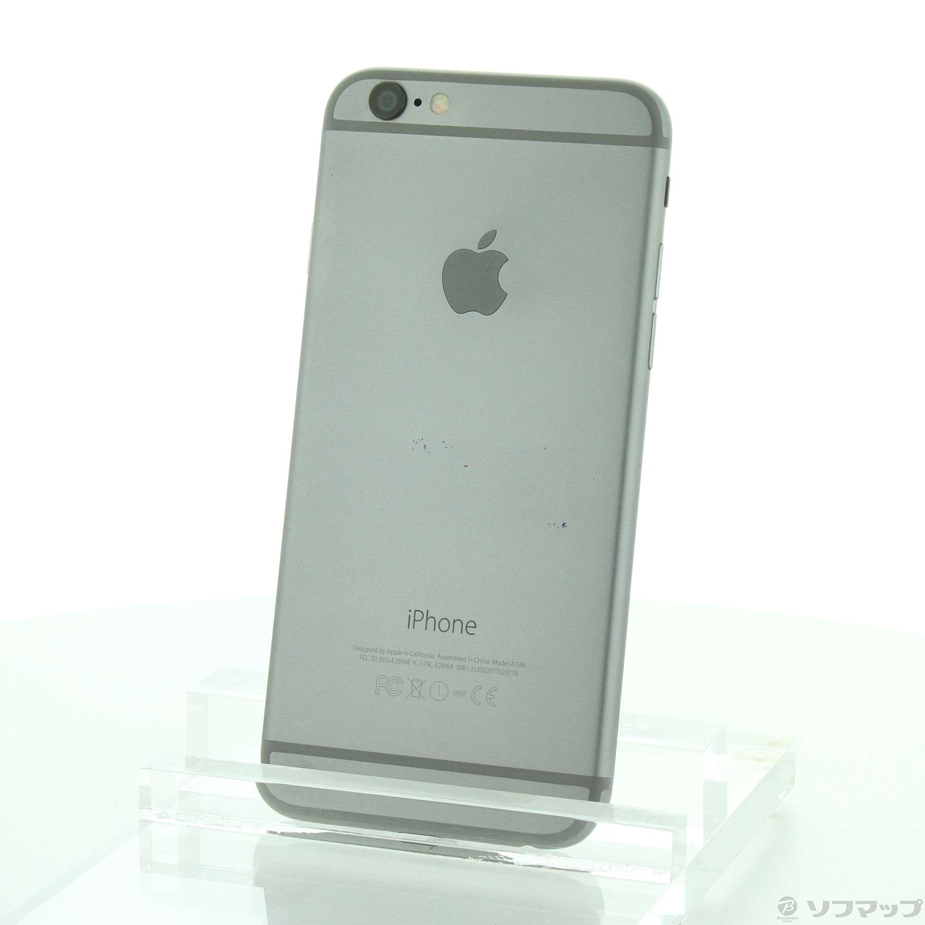 iPhone6s 本体 64GB スペースグレー au apple