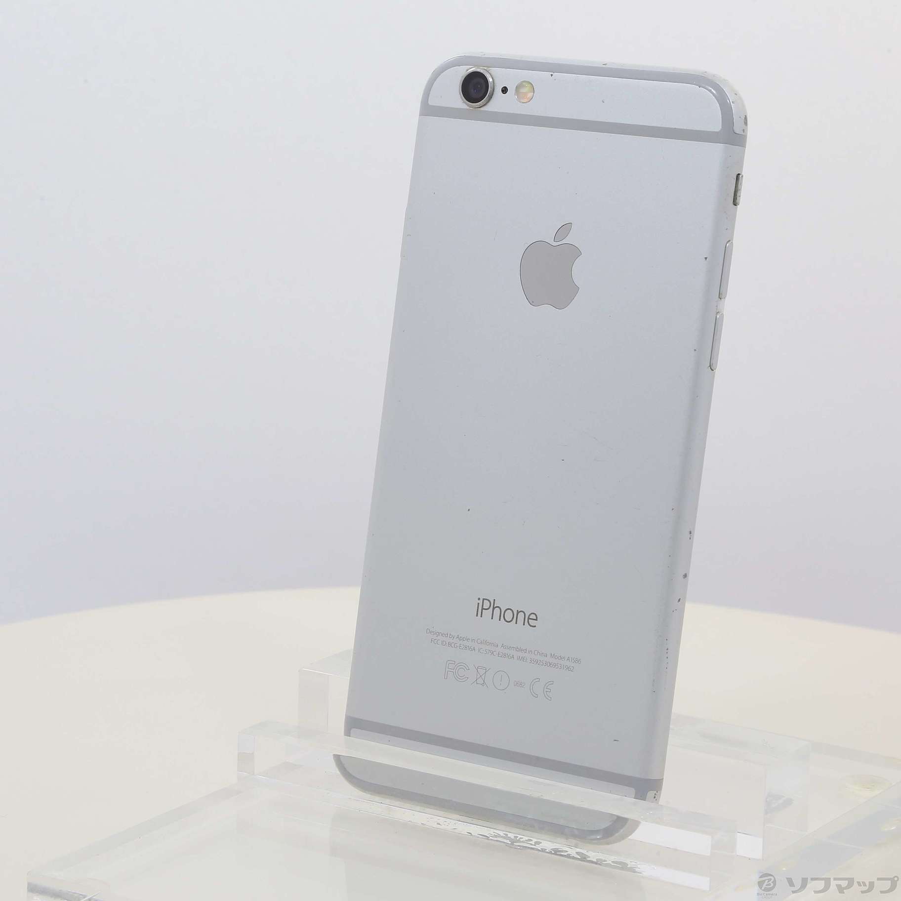 Apple iPhone6 16GB シルバー auスマホ/家電/カメラ