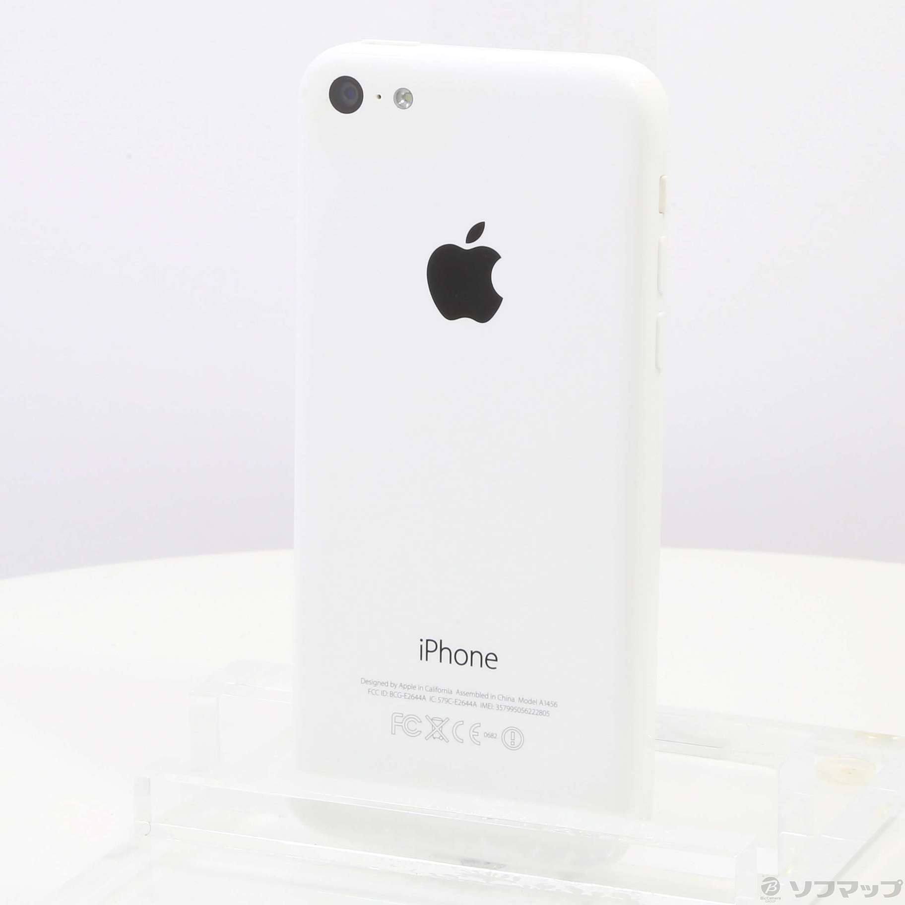 中古】iPhone5C 16GB ホワイト ME541J／A SoftBank [2133036839981