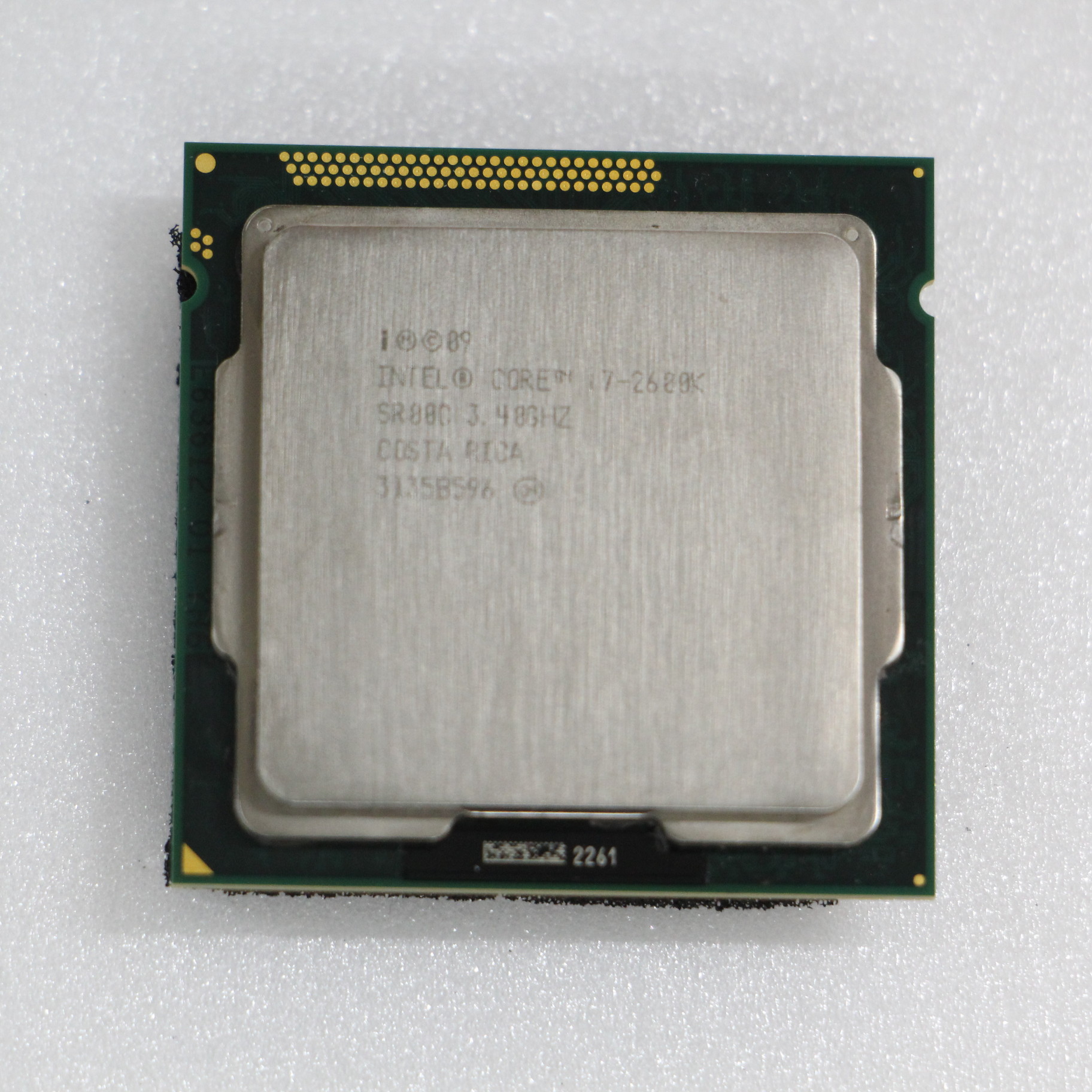 intel core i7 2600K 3.4GHz LGA1155