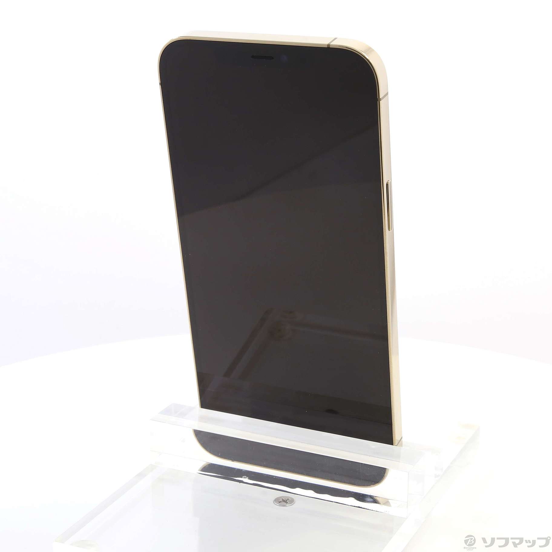 中古】iPhone12 Pro Max 512GB ゴールド NGD53J／A SIMフリー ◇01/10