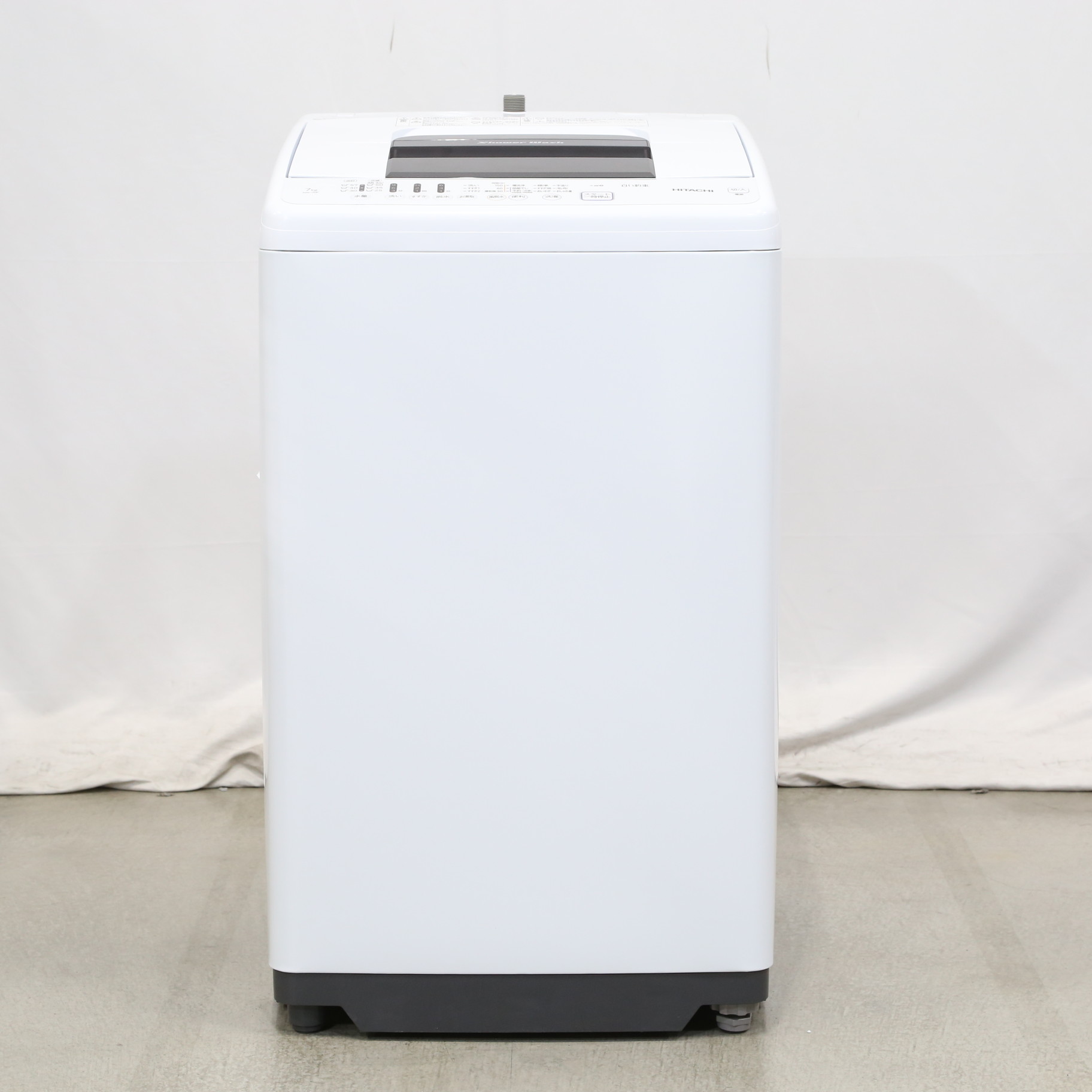 中古】〔展示品〕 全自動洗濯機 白い約束 ピュアホワイト NW-70F-W