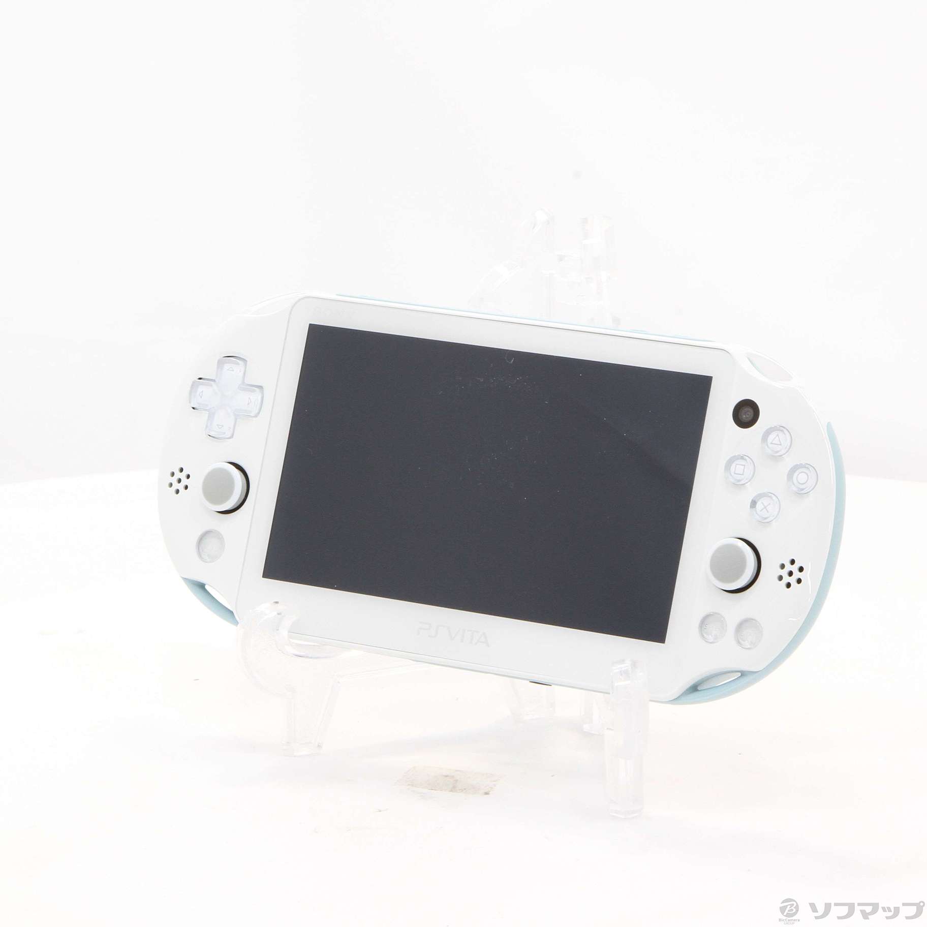 中古】PlayStation Vita Wi-Fiモデル ライトブルー／ホワイト PCH