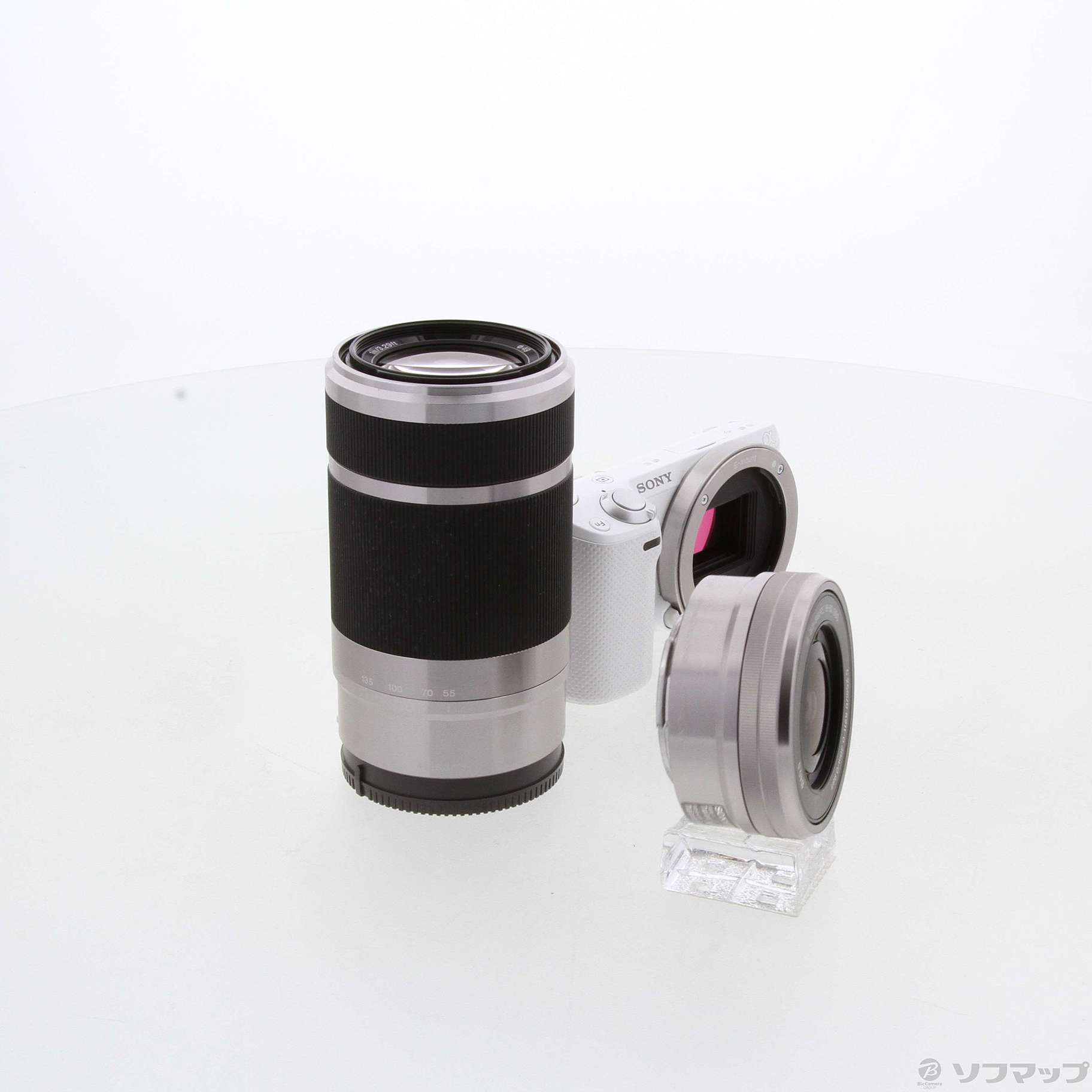 中古】α NEX-5RY ダブルズームレンズキット (1610万画素／ホワイト