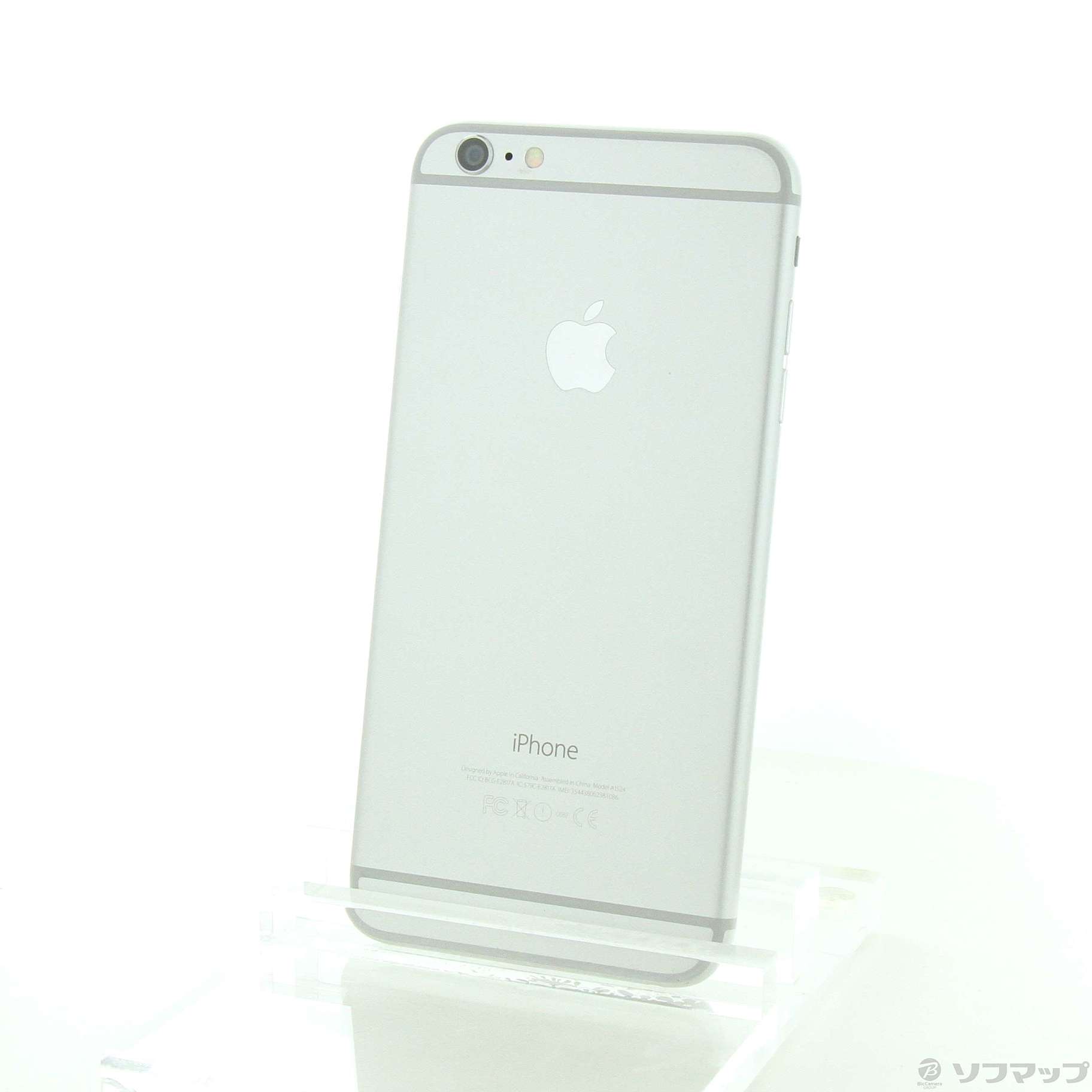 中古】iPhone6 Plus 16GB シルバー MGA92J／A au [2133036870991