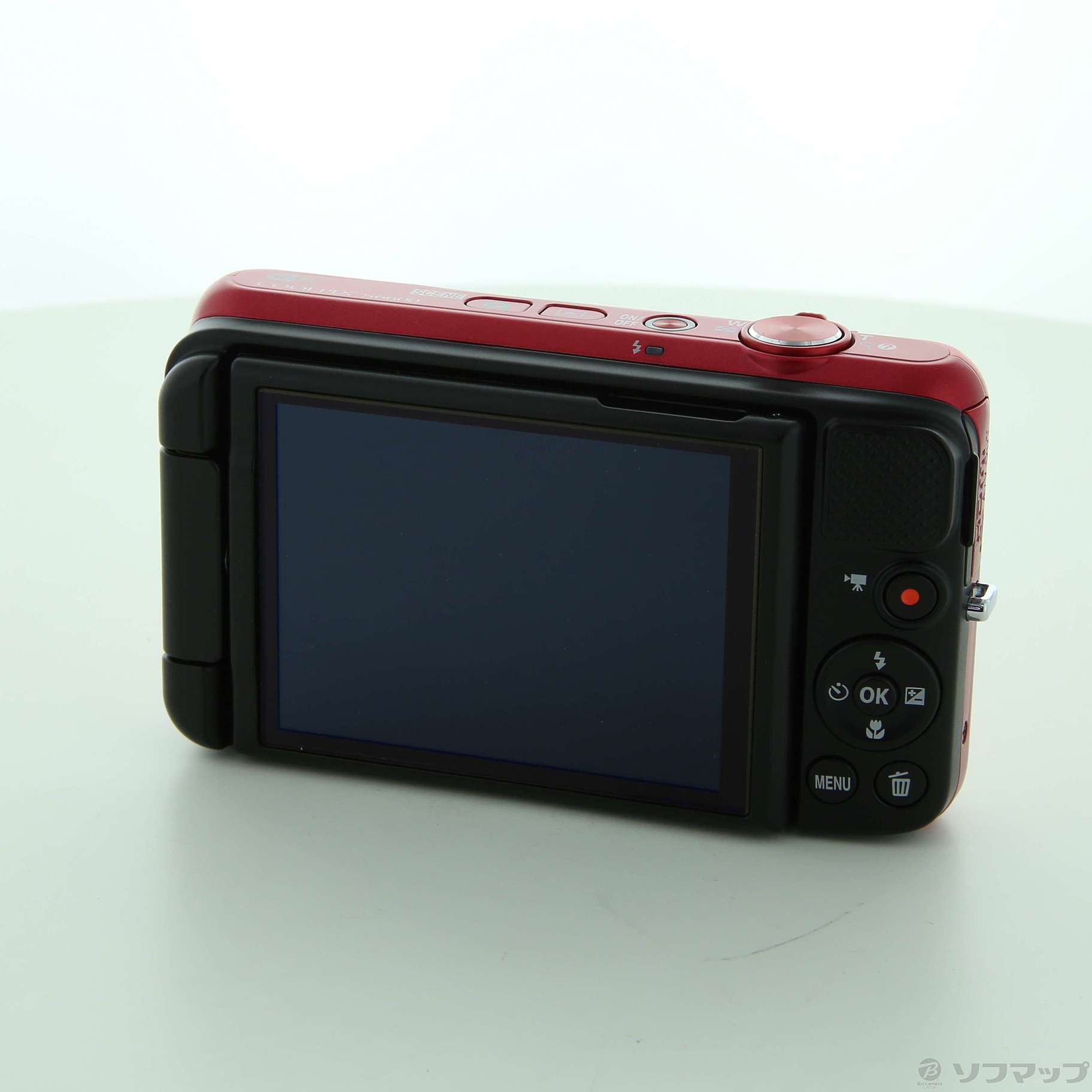 中古】COOLPIX S6600 (1602万画素／12倍／ラズベリーレッド／SDXC 