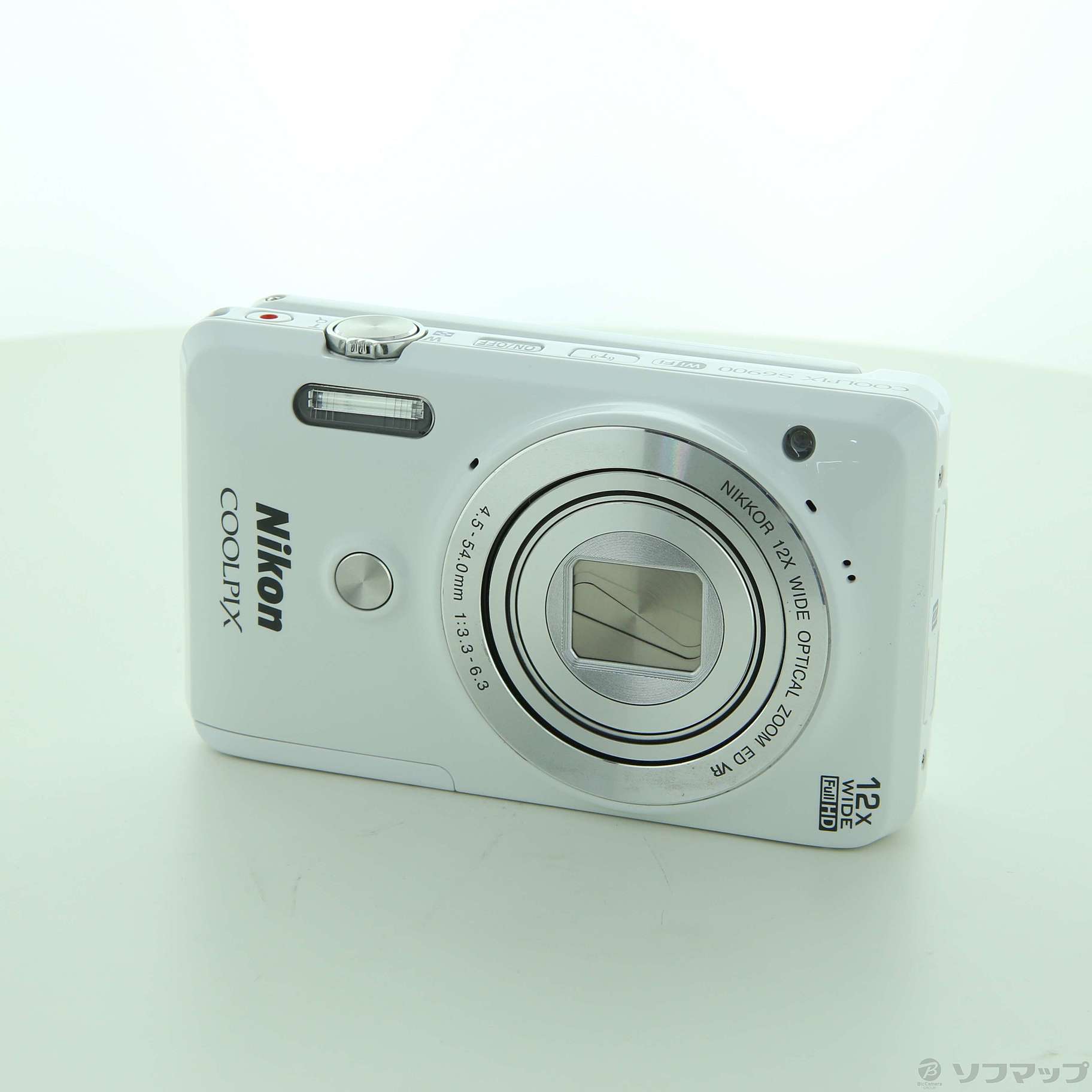美品動作品 Nikon COOLPIX S6900 WiFi デジカメ ホワイト 中古】COOLPIX S6900 WH ナチュラルホワイト [2133036886763] - リコレ