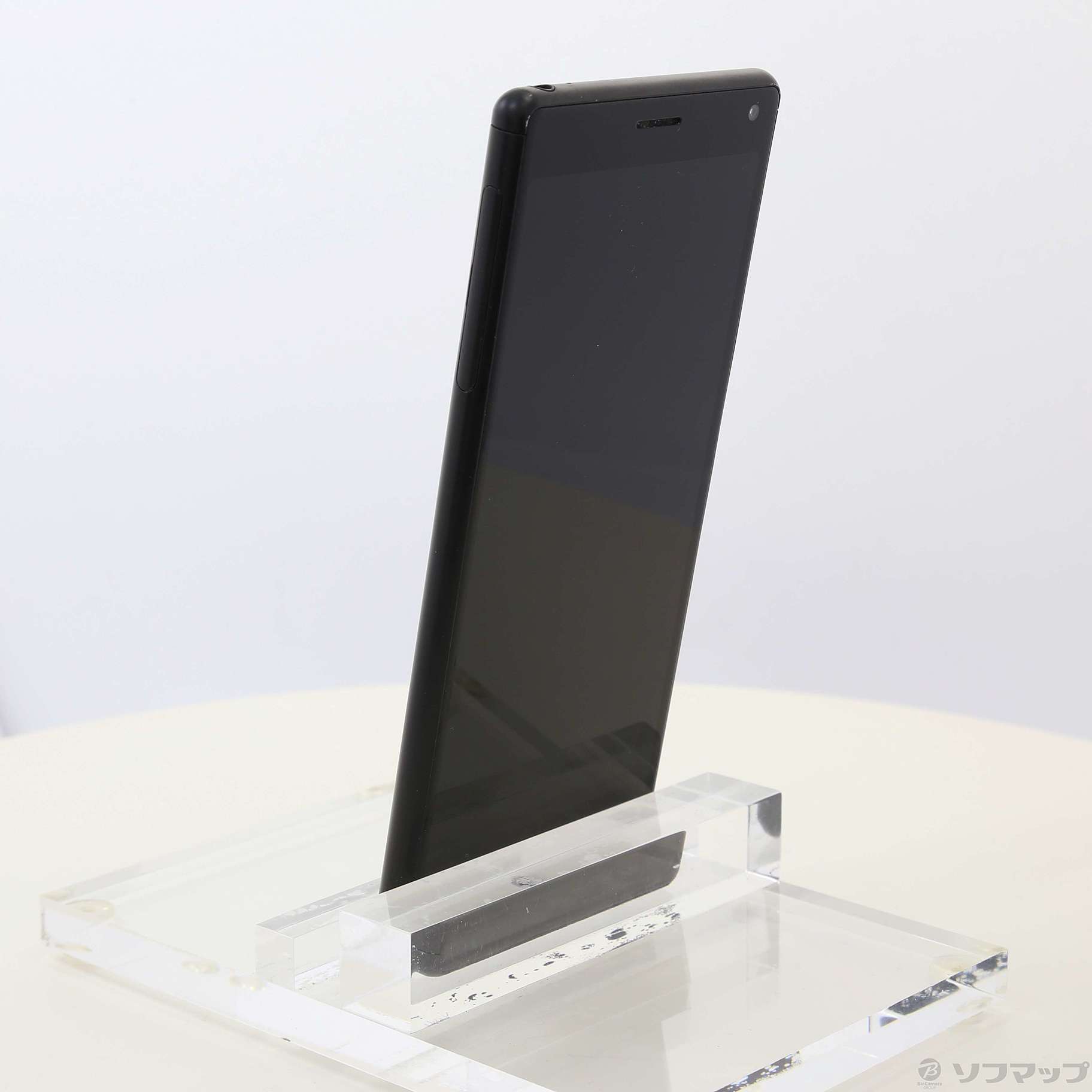 中古】Xperia 8 Lite 64GB ブラック SOV44 SIMフリー 〔ネットワーク