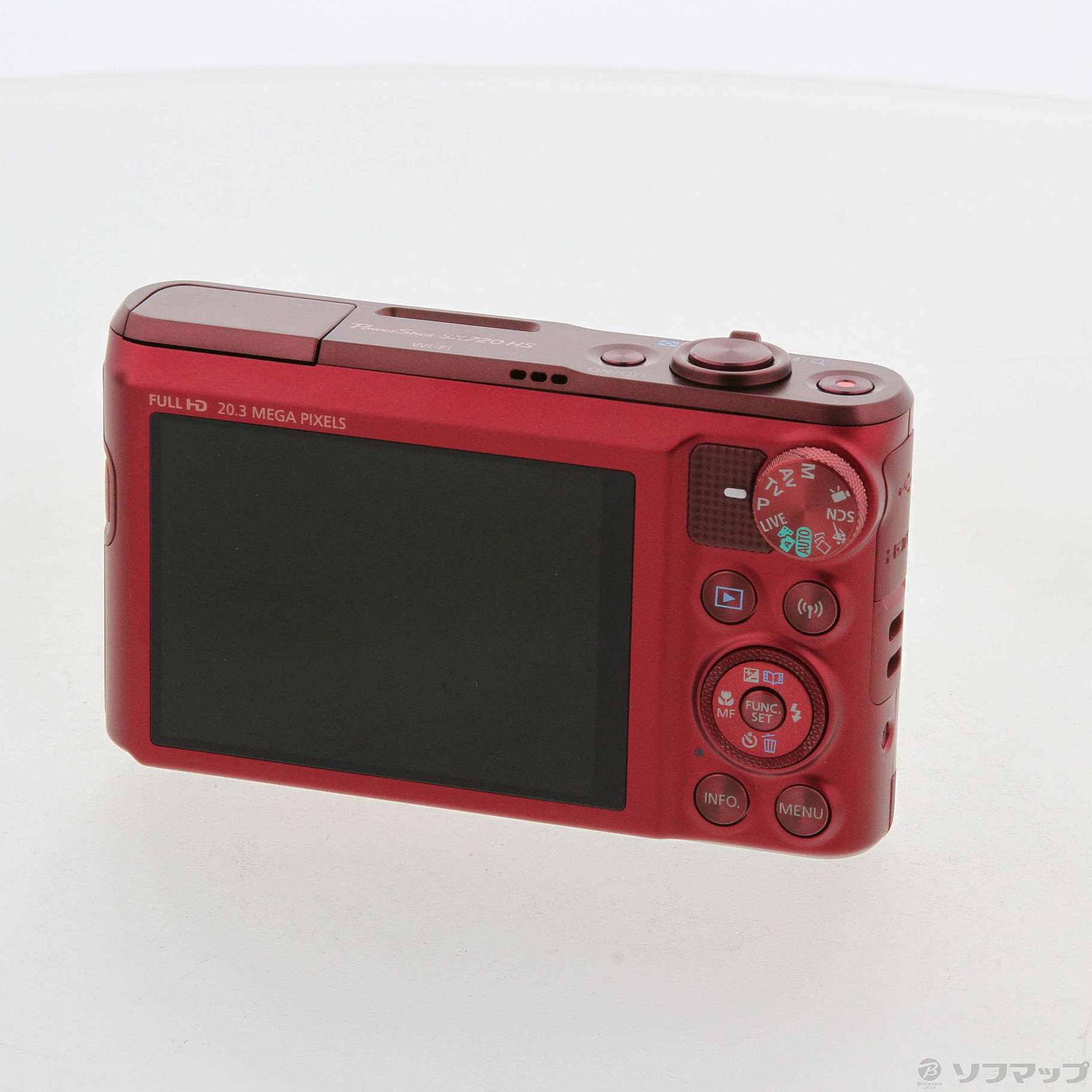Canon PowerShot SX720 HS レッド 箱、説明書、ケースつき