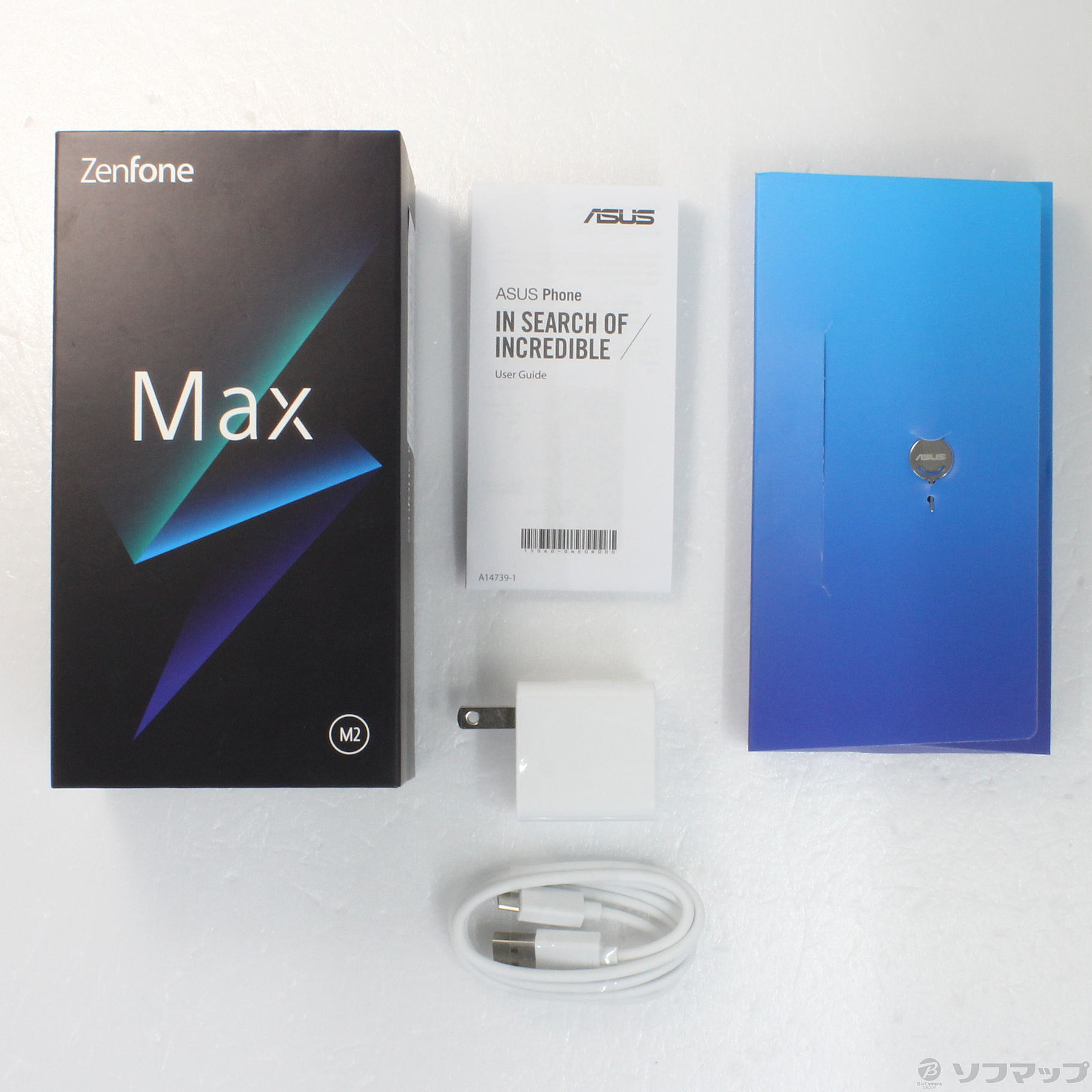 りう専用　ZenFone Max（M2） スペースブルー 64GB SIMフリー未使用