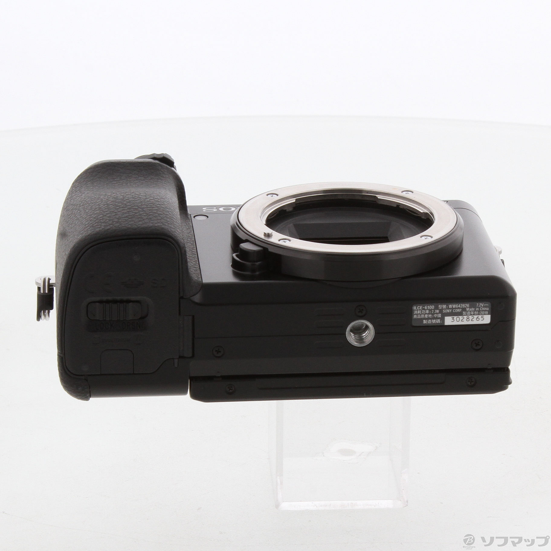 中古】ミラーレス一眼カメラ α6100 ILCE-6100 B ブラック ボディ単体 ◇01/11(火)値下げ！ [2133036916996] -  リコレ！|ビックカメラグループ ソフマップの中古通販サイト