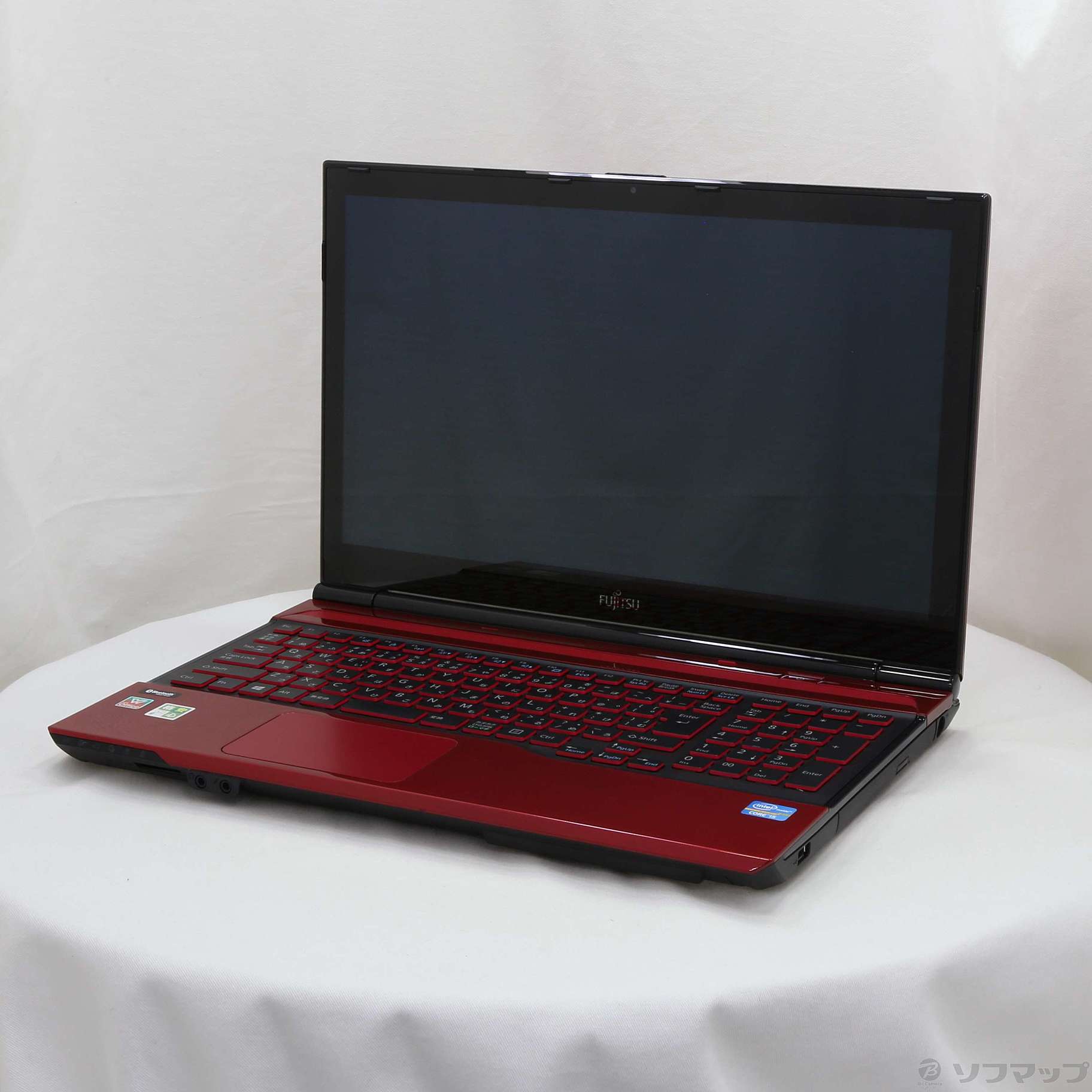 格安安心パソコン LIFEBOOK AH56／K FMVA56KRY ルビーレッド ◇01/04(火)値下げ！