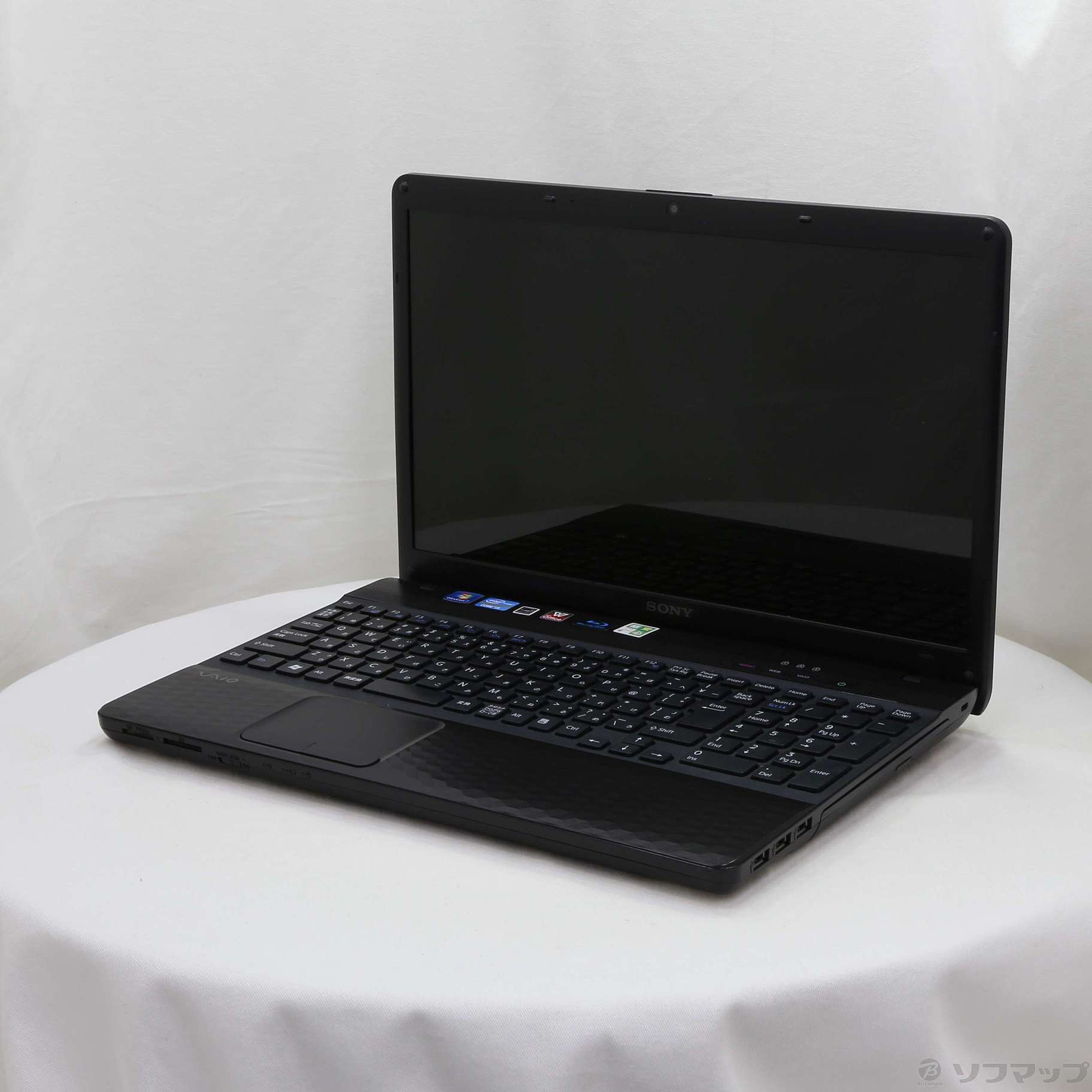 中古】格安安心パソコン VAIO E VPCEH29FJ／B ブラック [2133036930671