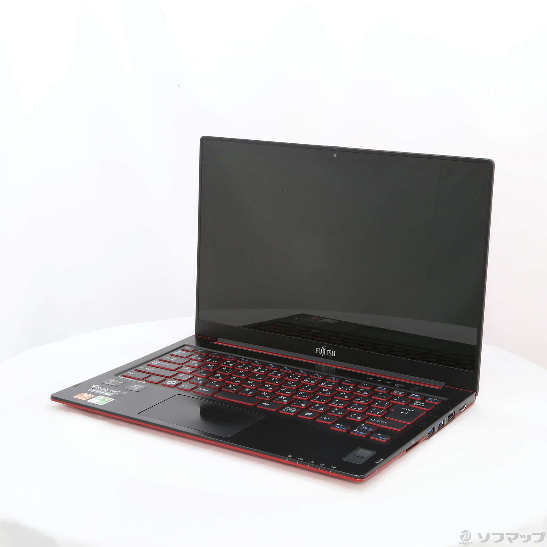 格安安心パソコン LIFEBOOK UH75／H FMVU75HR サテンレッド ◇02/01(火)値下げ！