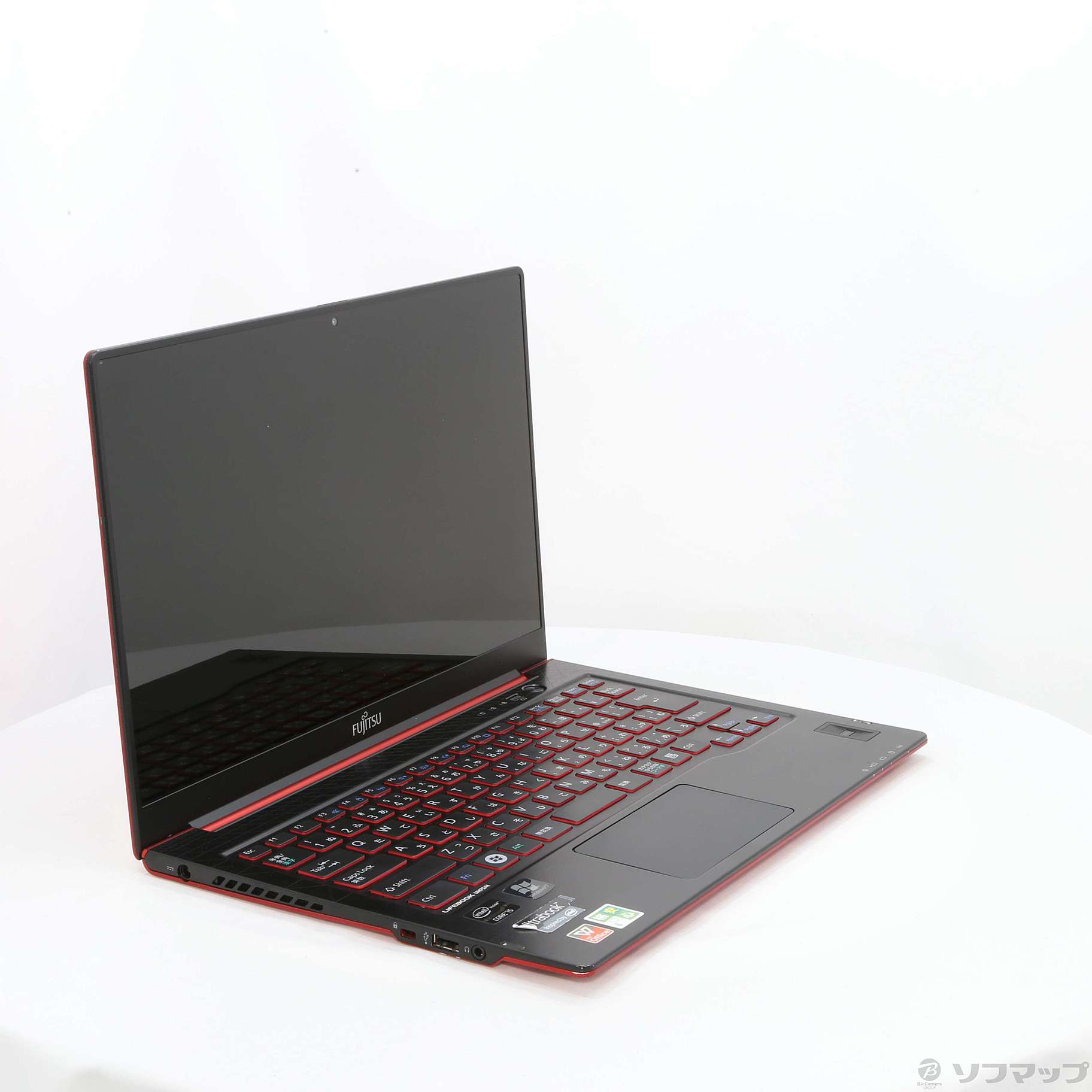 格安安心パソコン LIFEBOOK UH75／H FMVU75HR サテンレッド ◇02/01(火)値下げ！