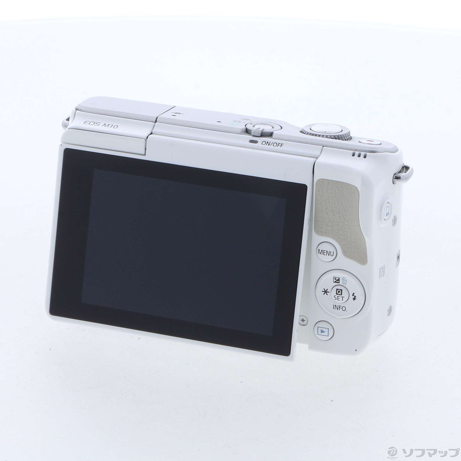 中古】EOS M10 ボディ ホワイト (1800万画素／SDXC) [2133036974811