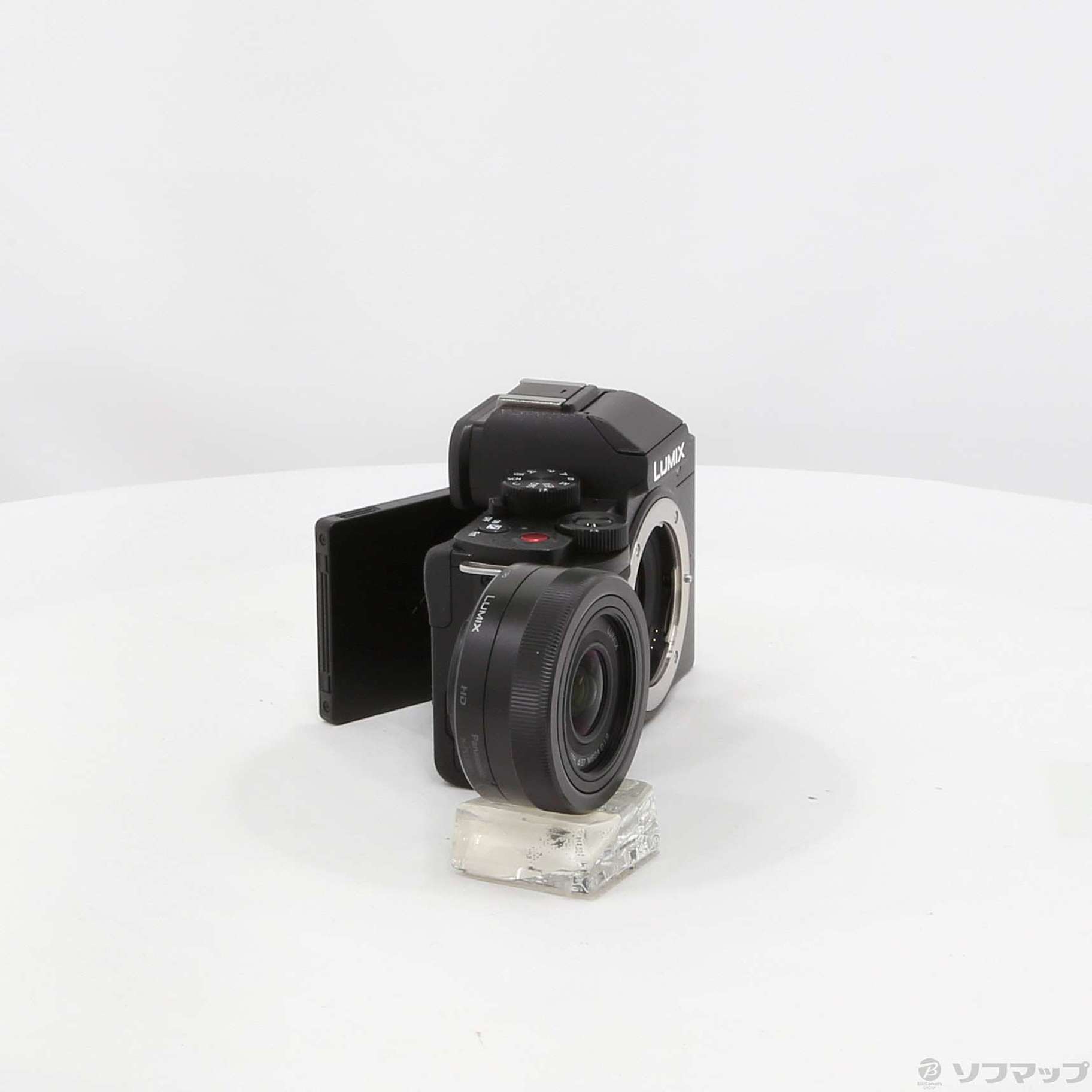 中古】LUMIX G100 標準ズームレンズキット ブラック DC-G100K-K