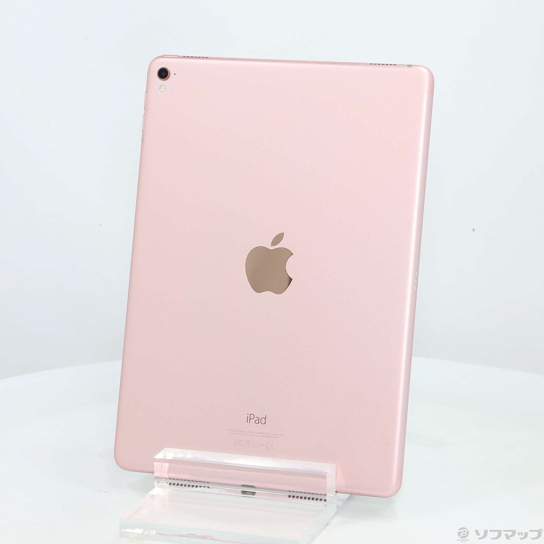 中古】iPad Pro 9.7インチ 128GB ローズゴールド MM192J／A Wi-Fi ◇01