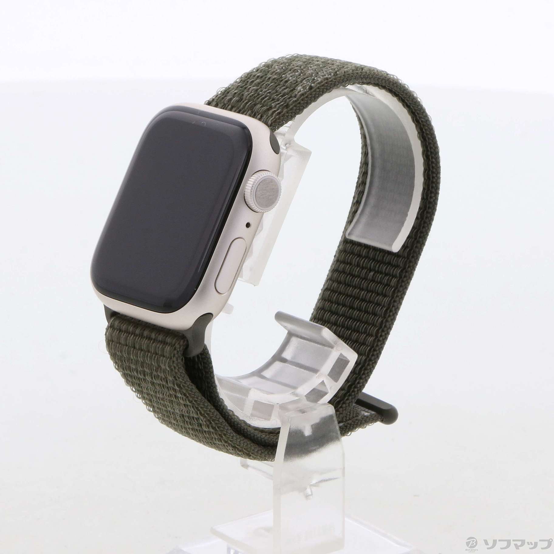 中古】Apple Watch Series 7 Nike GPS 41mm スターライトアルミニウム