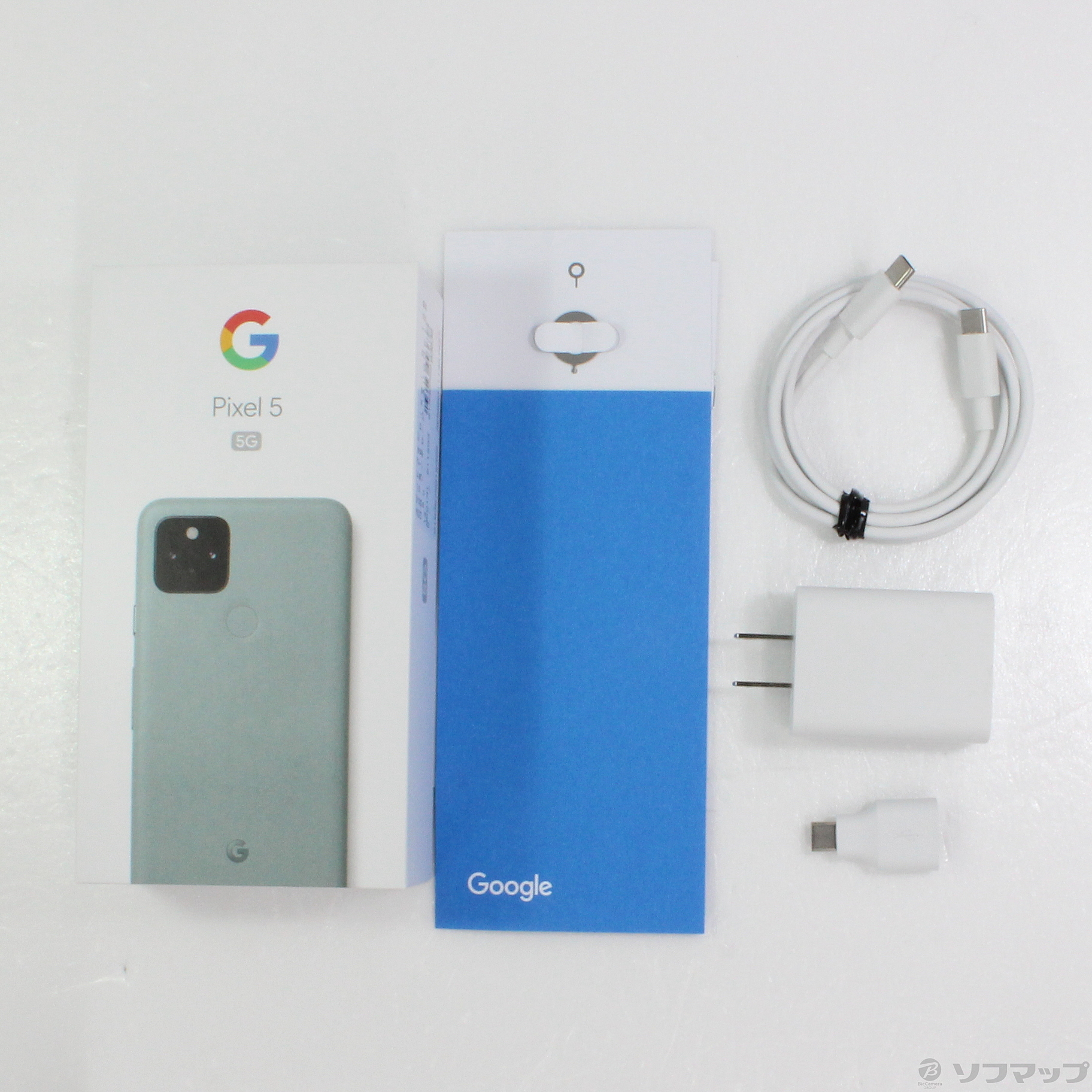 Google pixel 5 ソータセージ128GB SIMロック解除済み 未使用品】Google Pixel5 ソーダセージ au SIMロック解除済 Android