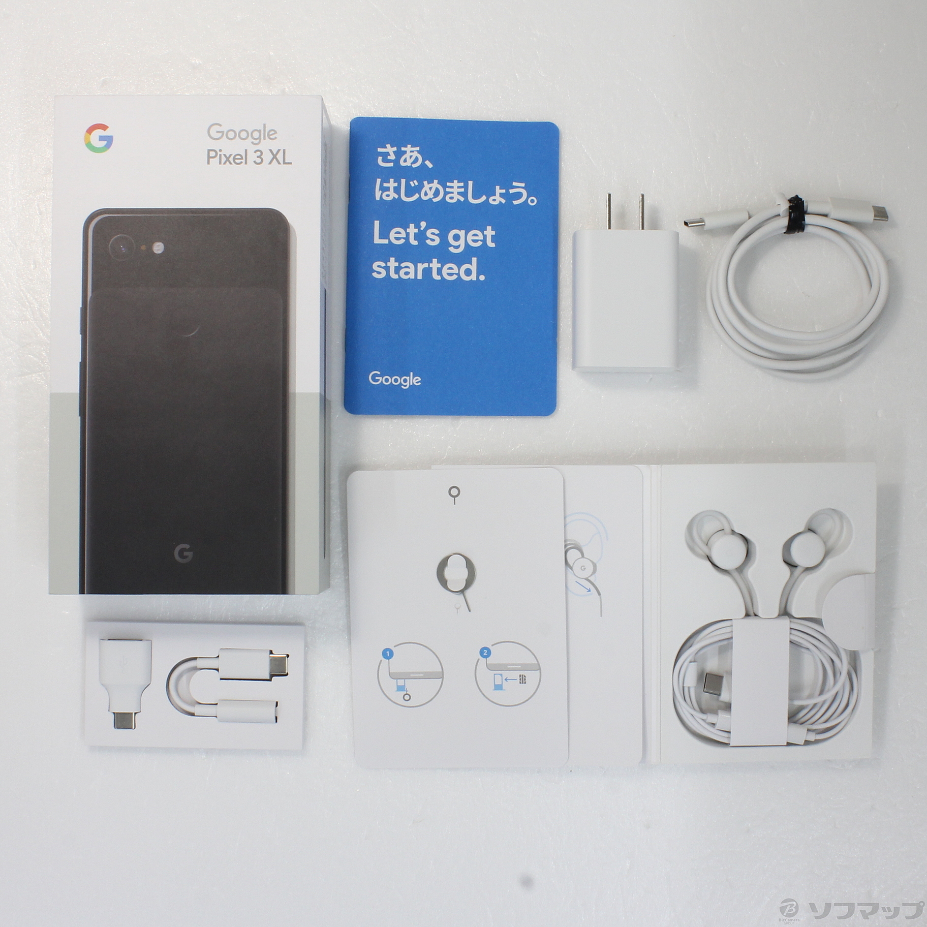 中古】Google Pixel 3 XL 128GB ジャストブラック G013D docomoロック