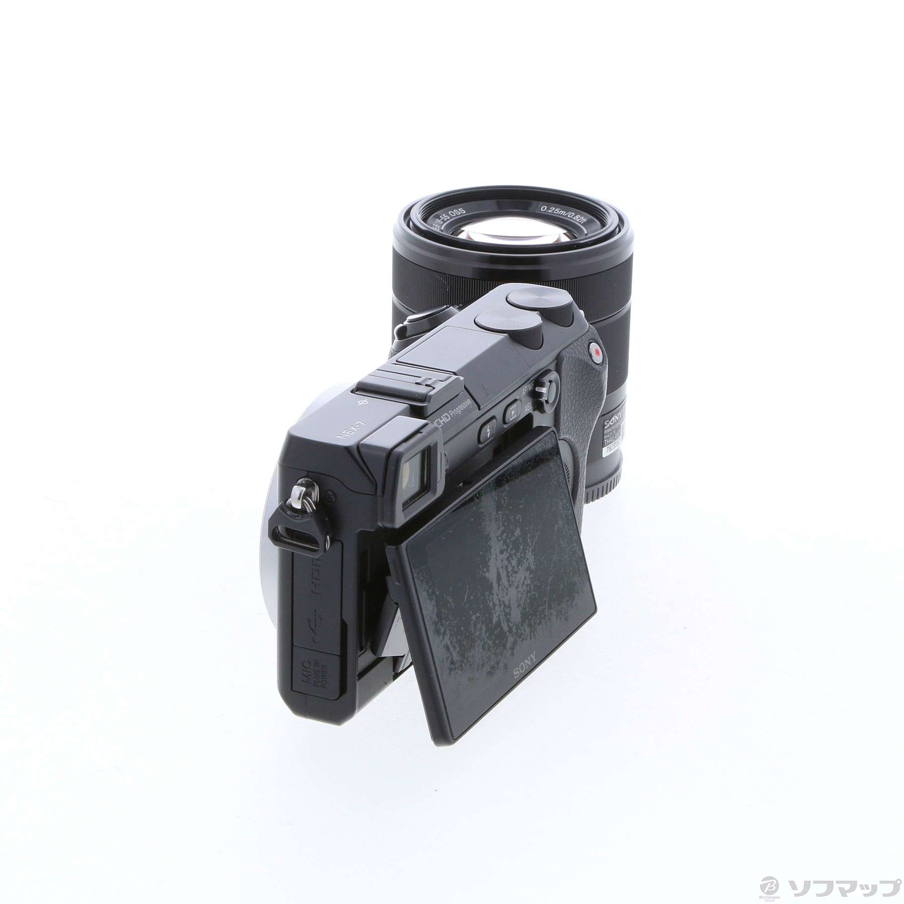 中古】α NEX-7K ズームレンズキット ブラック [2133037019511