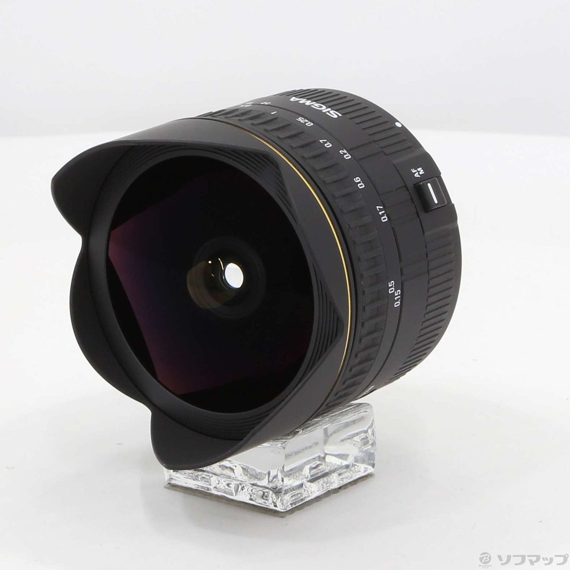 中古】SIGMA AF 15mm F2.8 EX DG フィッシュアイ(Canon用) (レンズ