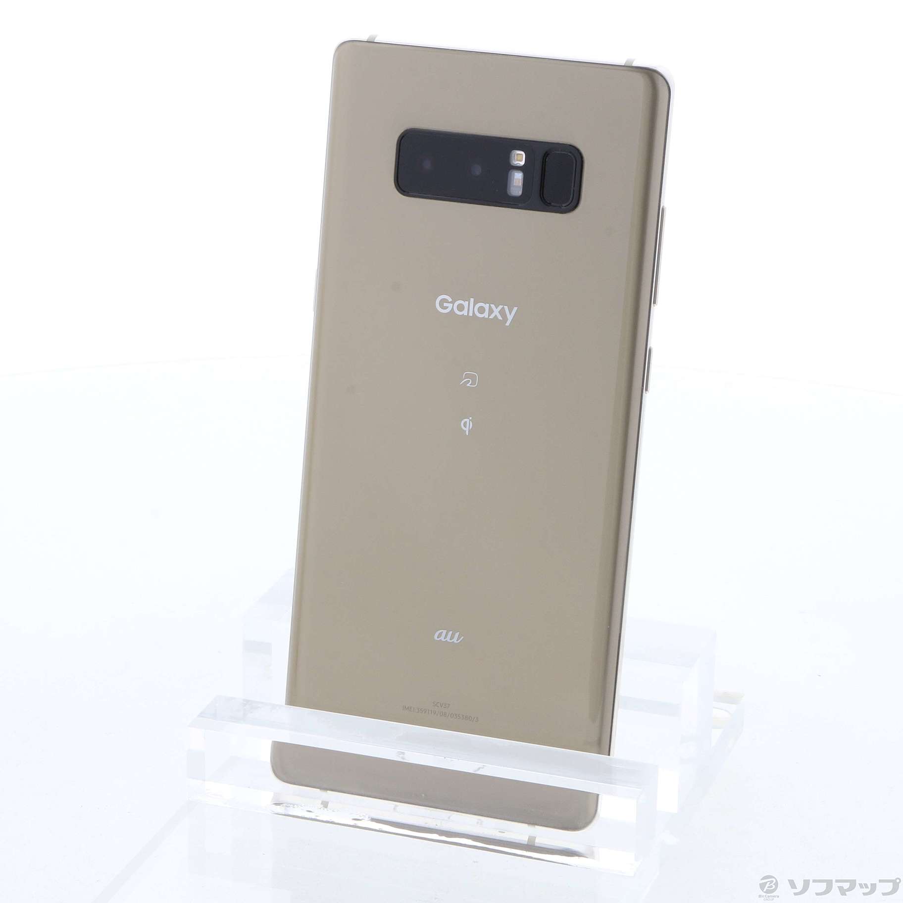 中古】GALAXY Note8 64GB メープルゴールド SCV37 auロック解除SIMフリー [2133037027547] -  リコレ！|ビックカメラグループ ソフマップの中古通販サイト