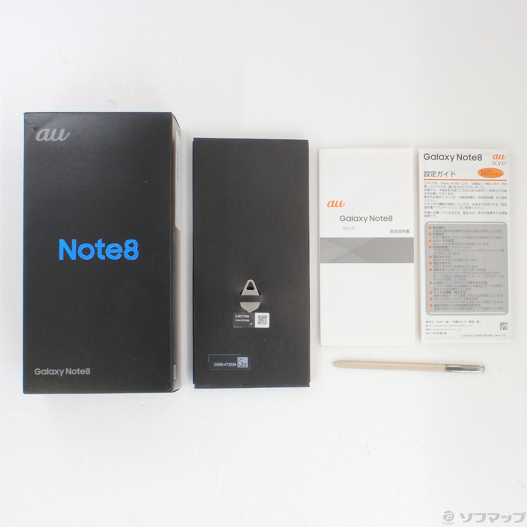 Galaxy Note8 SCV37 SIMロック解除済み　美品 Galaxy Note8 SCV37 64GB
