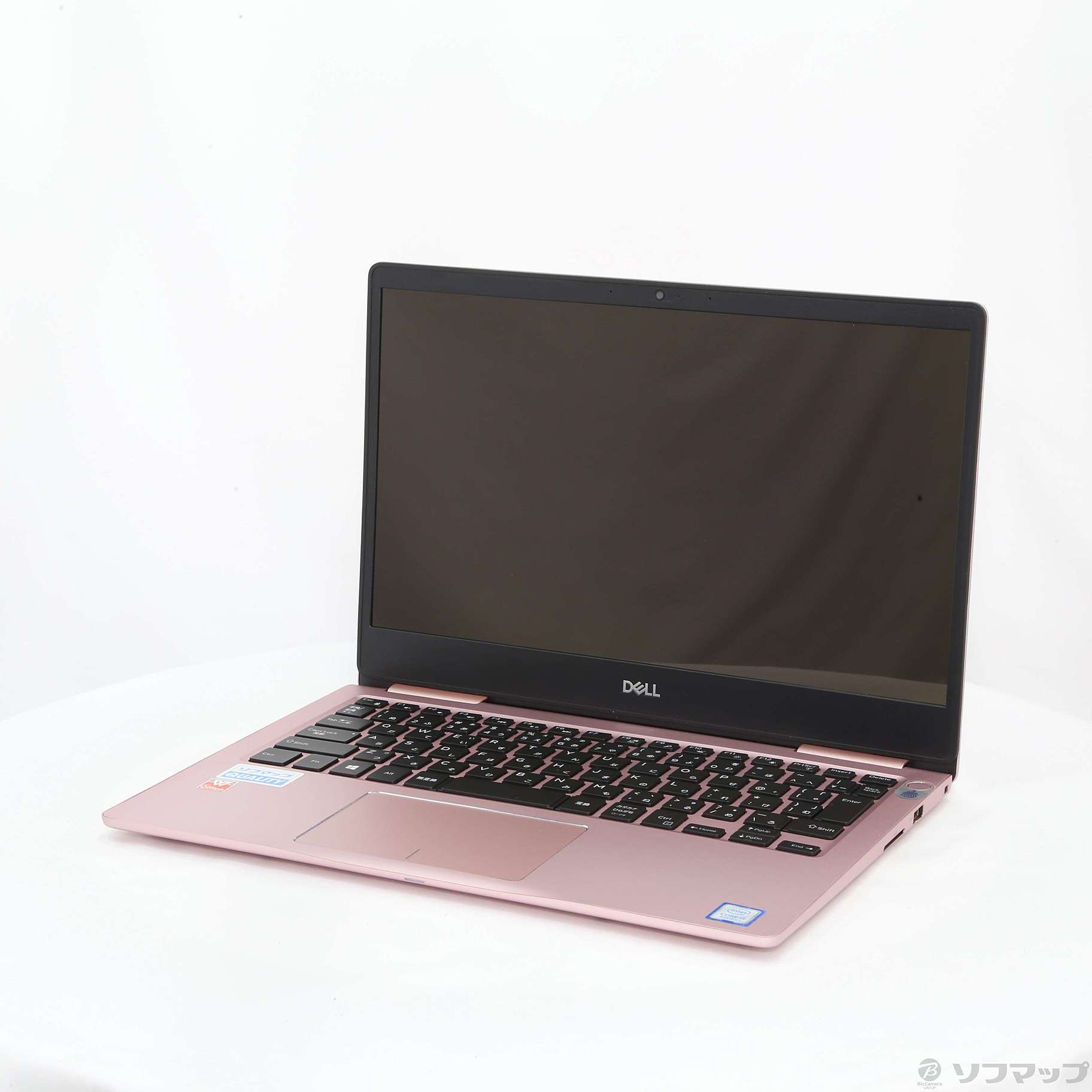 中古】Inspiron 13 7380 MI53-8WHBP ピンクシャンパン 〔Windows 10