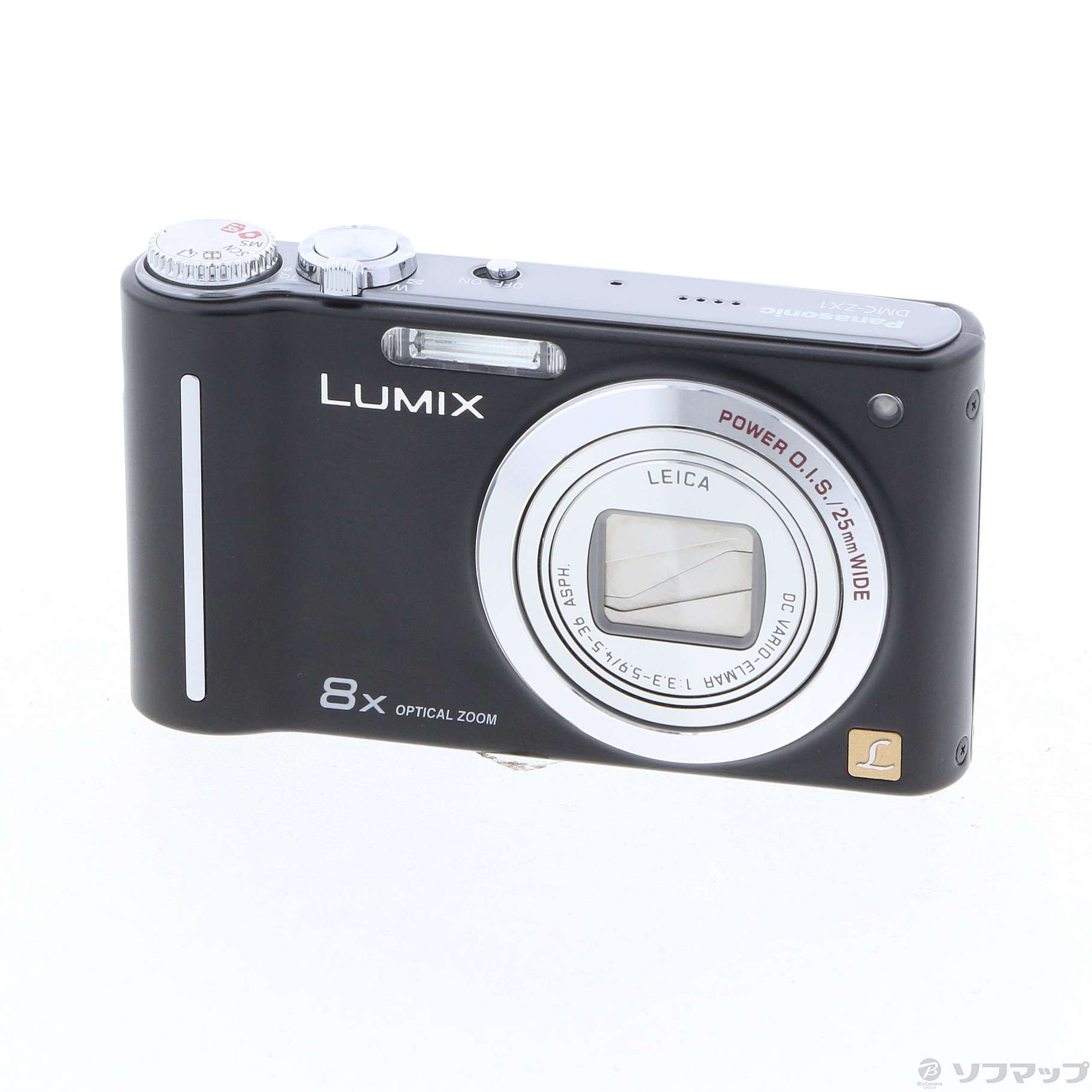 中古】LUMIX DMC-ZX1-K (1210万画素／8倍ズーム／ブラック 