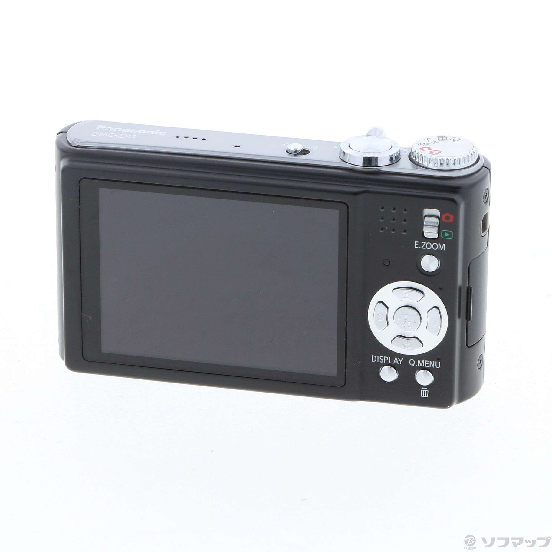 【美品】Panasonic LUMIX DMC-ZX1-K ブラック パナソニック デジタルカメラ LUMIX (ルミックス) ZX1 ブラック