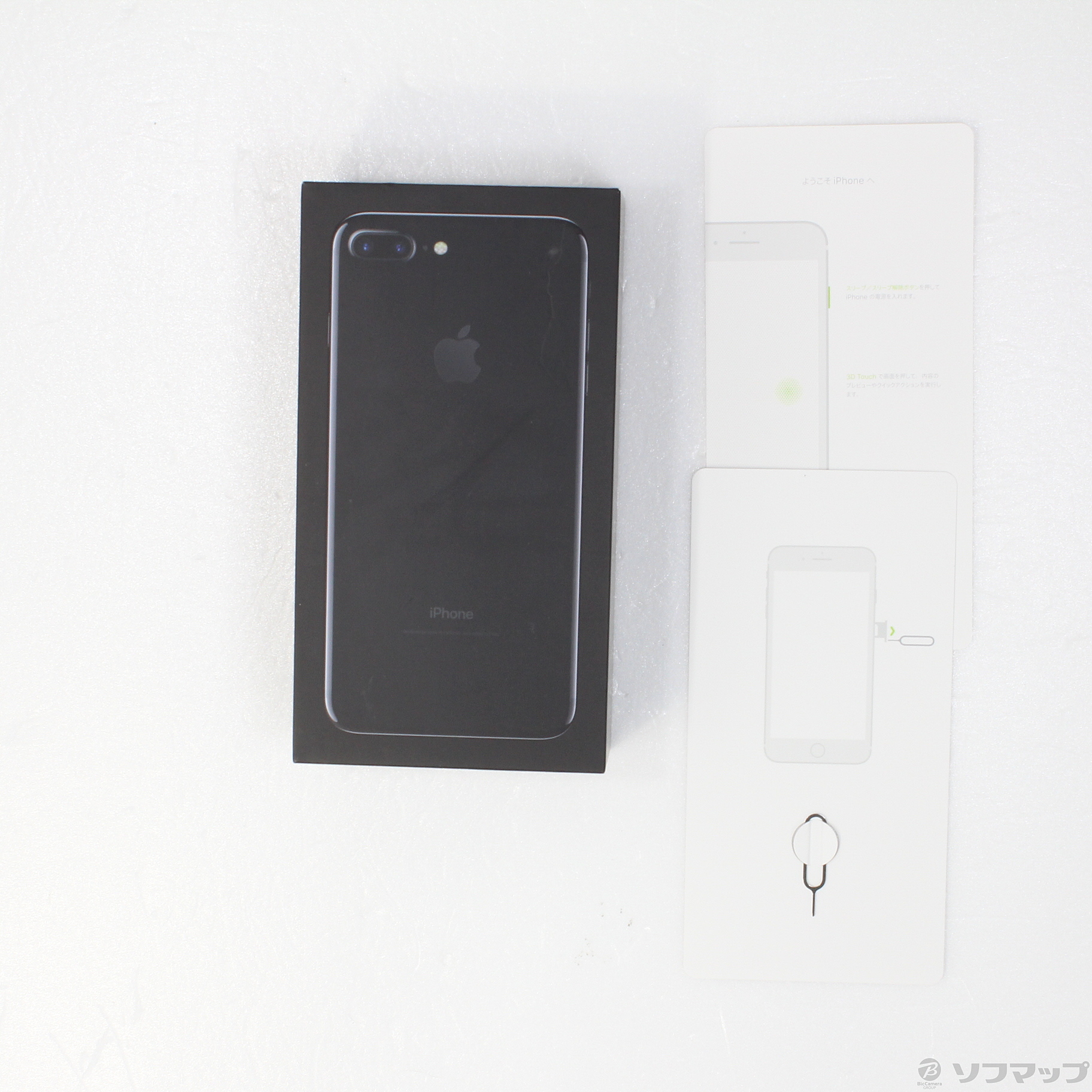 中古】iPhone7 Plus 256GB ジェットブラック MN6Q2J／A SIMフリー