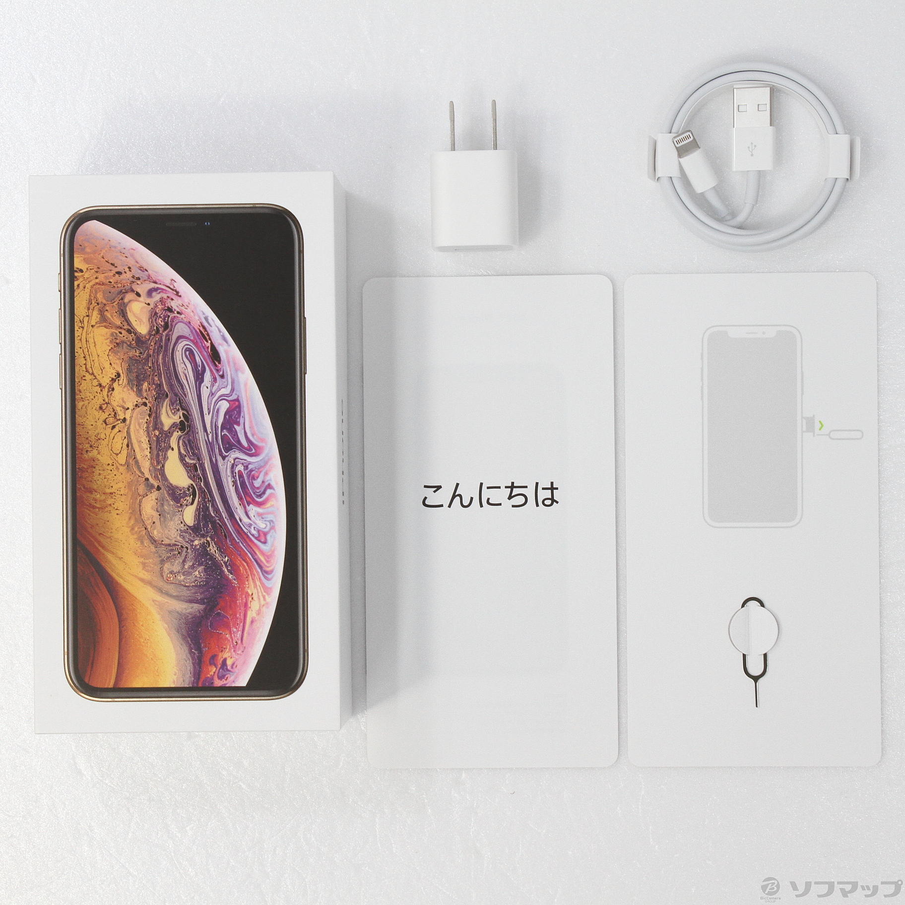 中古】セール対象品 iPhoneXS 256GB ゴールド MTE22J／A SIMフリー