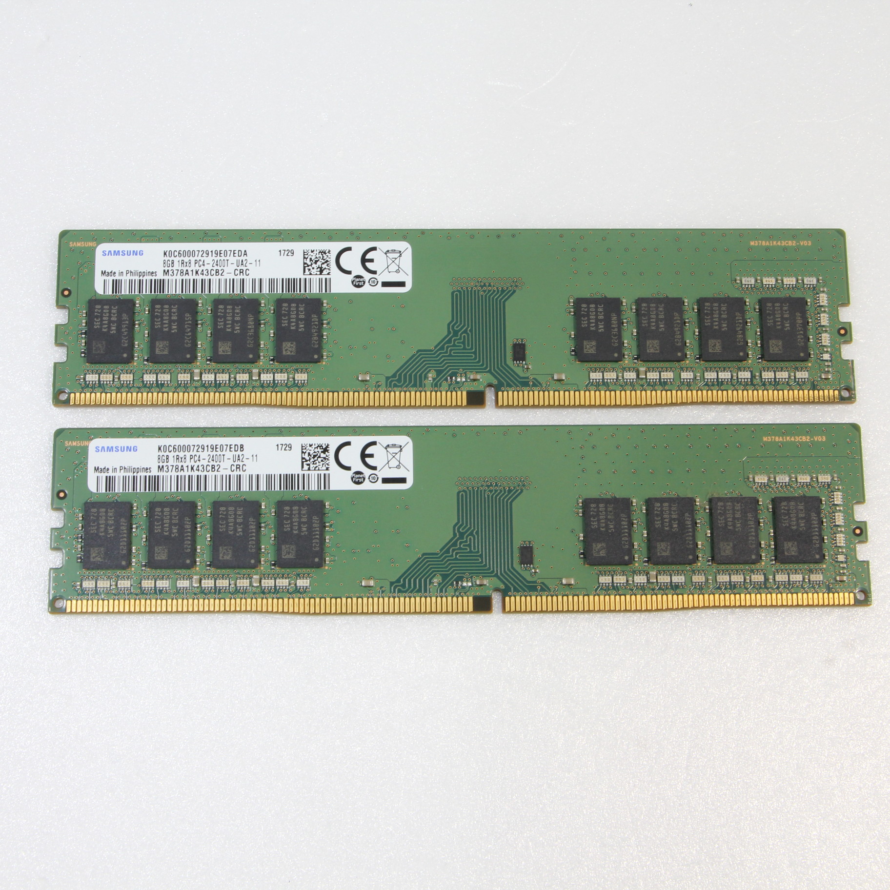中古】288P PC4-19200 DDR4 2400 16GB 8GB×2枚組 ◇04/14(木)値下げ ...