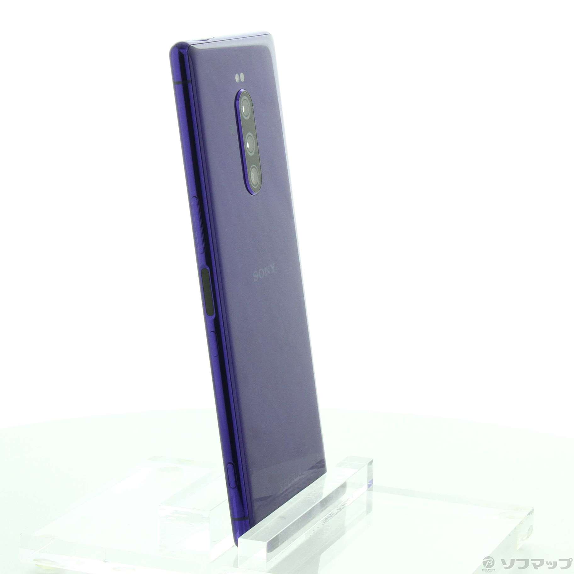 中古】Xperia 1 128GB パープル J9110 SIMフリー ◇07/20(水