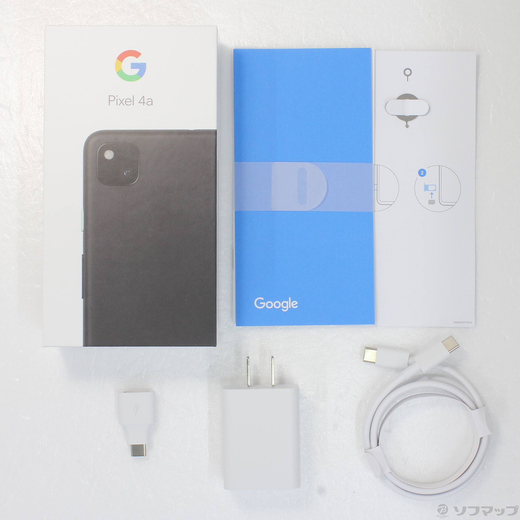 中古】Google Pixel 4a 128GB ジャストブラック G025M SIMフリー ◇12