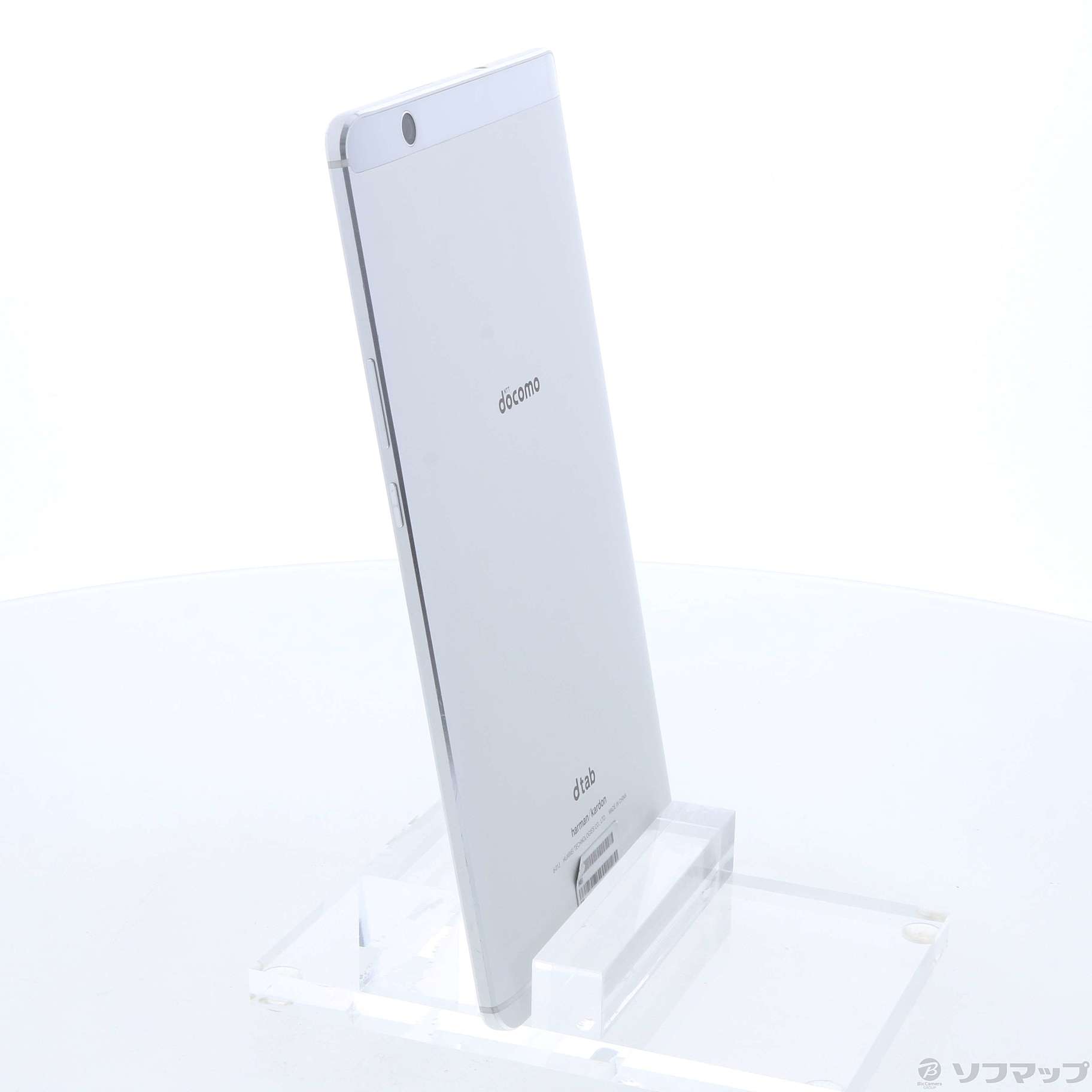 中古品〕 dtab compact 16GB シルバー d-01J docomo｜の通販は