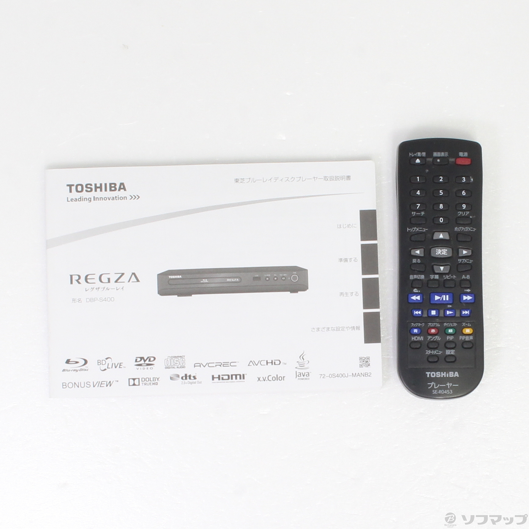 TOSHIBA REGZA ブルーレイ DBP-S400