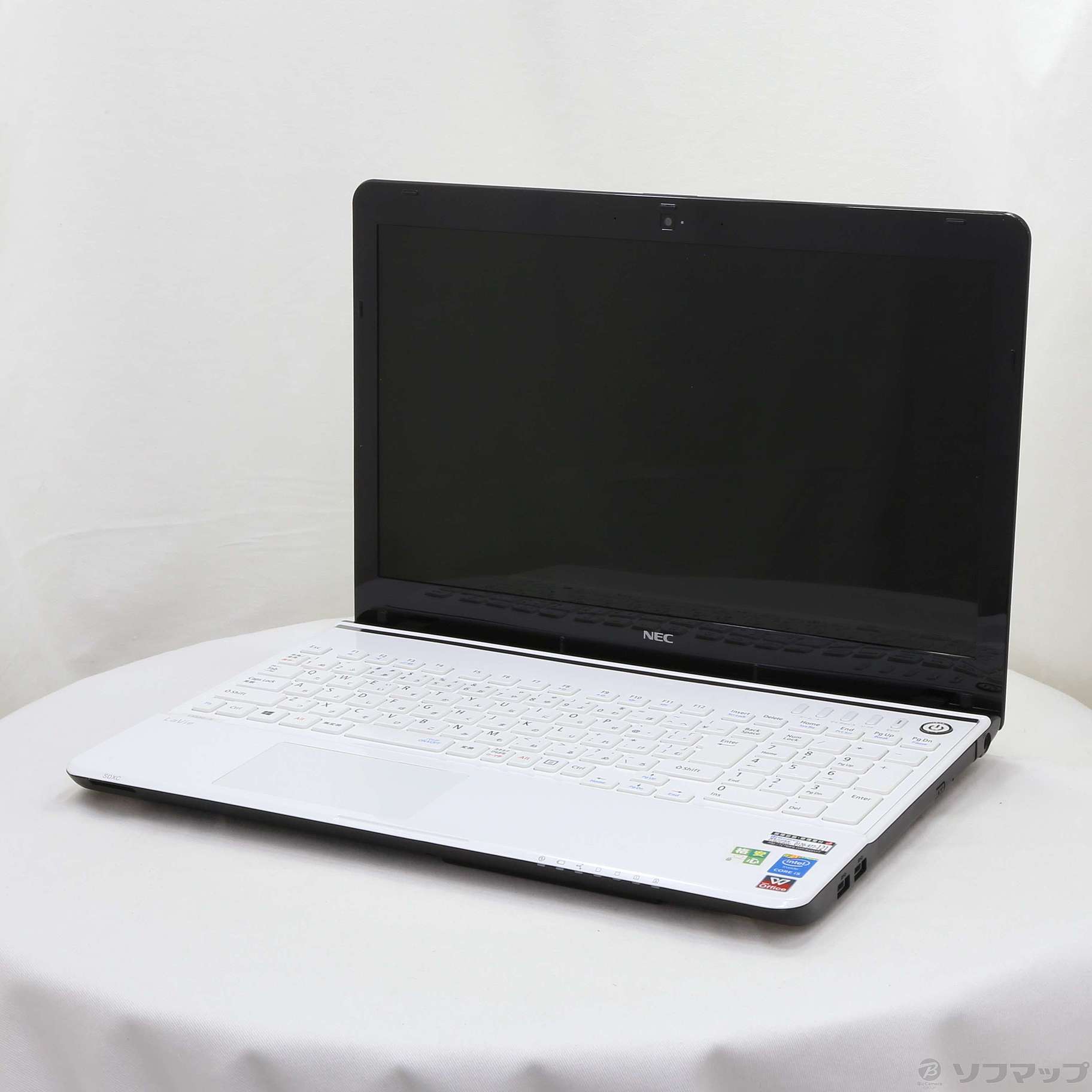 格安安心パソコン LaVie S LS550／SSW-Y PC-LS550SSW-Y エクストラホワイト