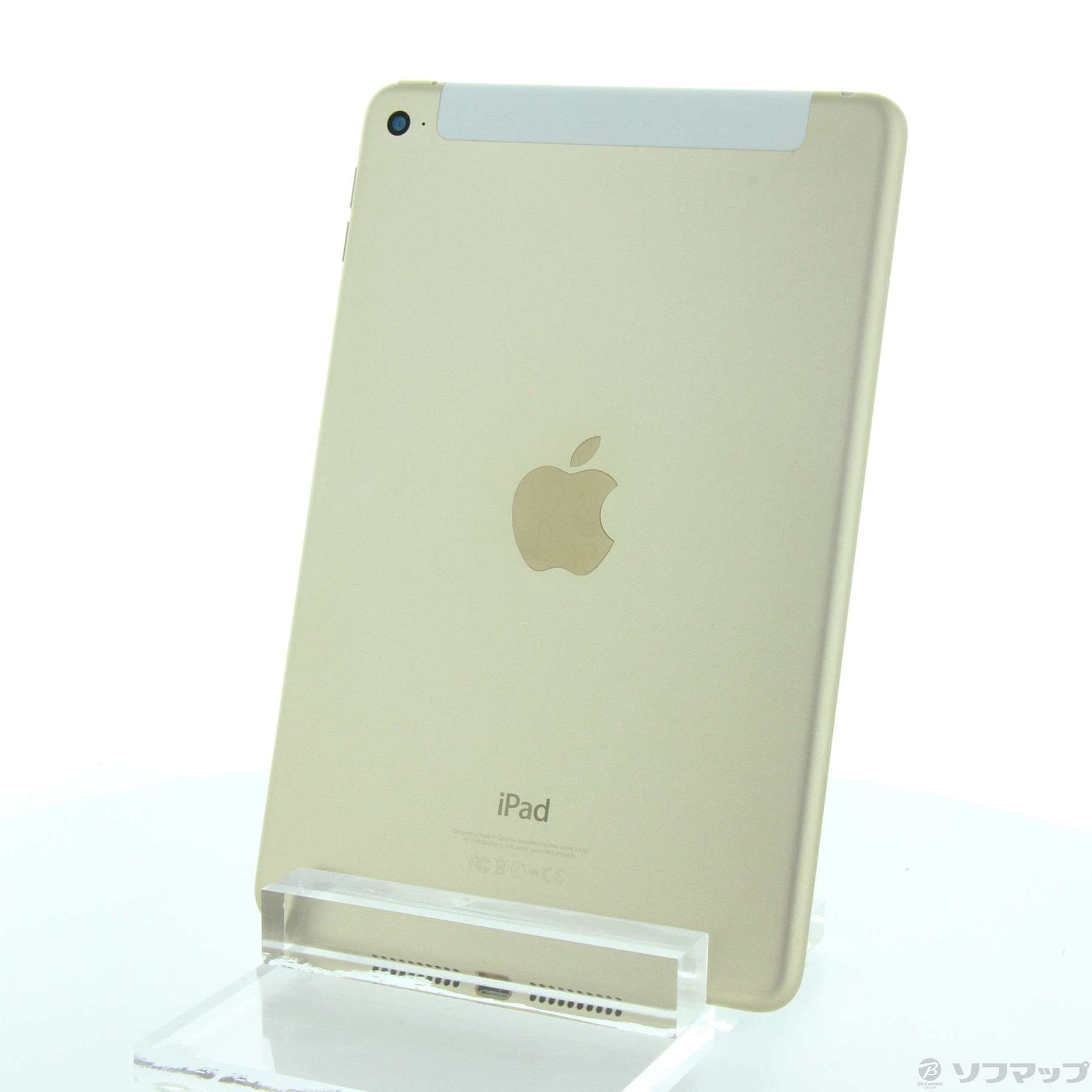 セール対象品 iPad mini 4 64GB ゴールド MK752J／A docomoロック解除SIMフリー