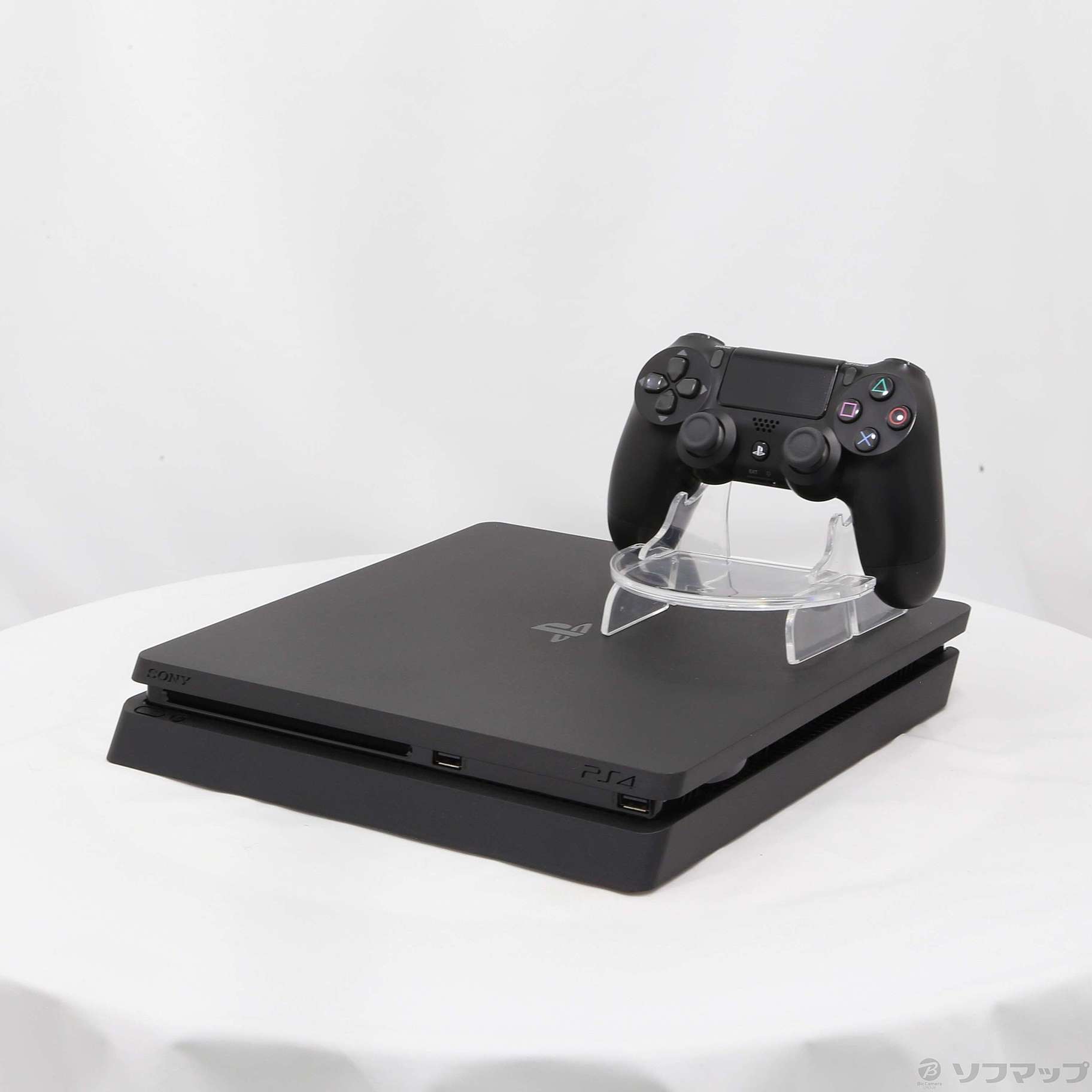 中古】PlayStation 4 ジェット・ブラック 500GB CUH-2200AB01